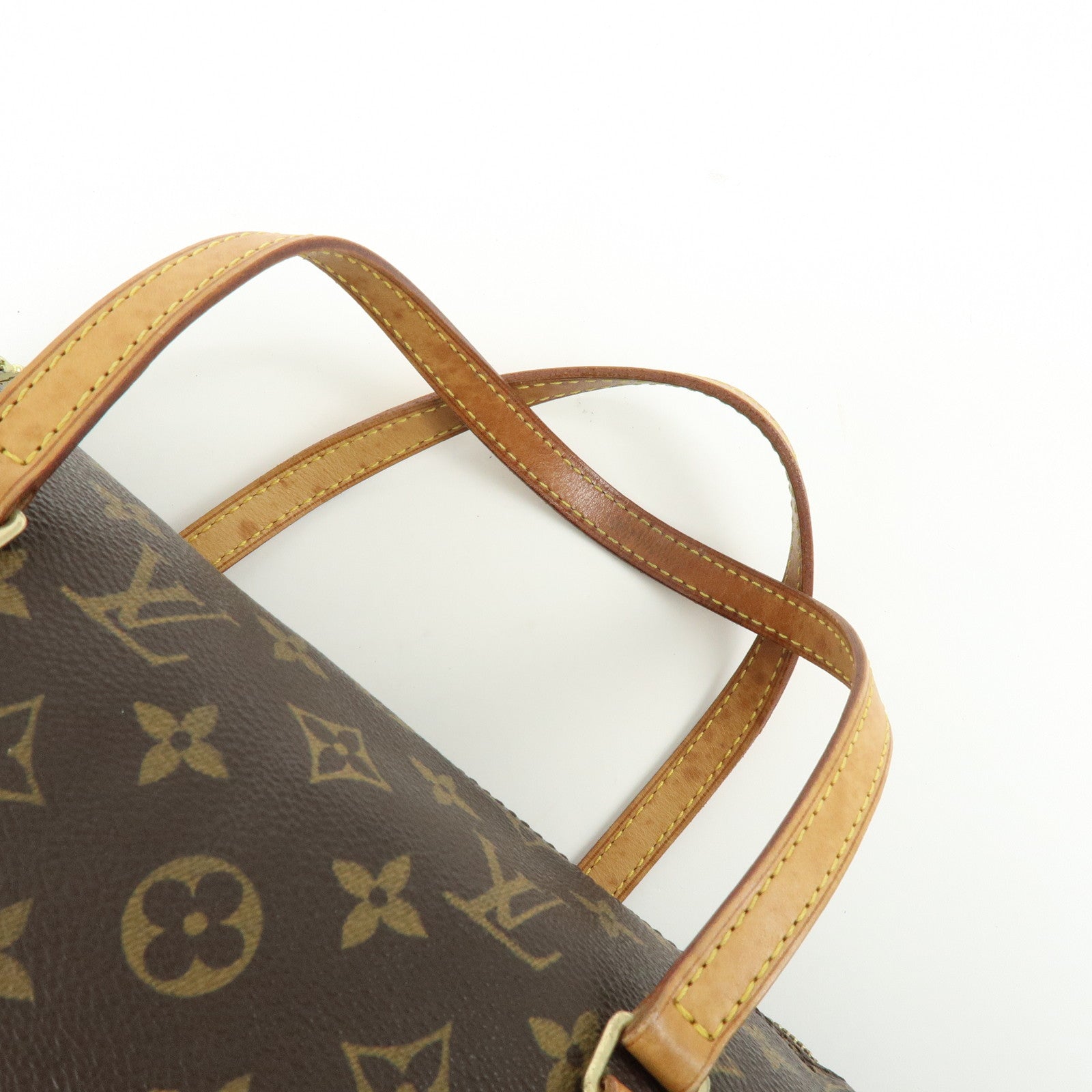 Louis Vuitton Monogram Papillon 26 Hand Bag Brown M51386