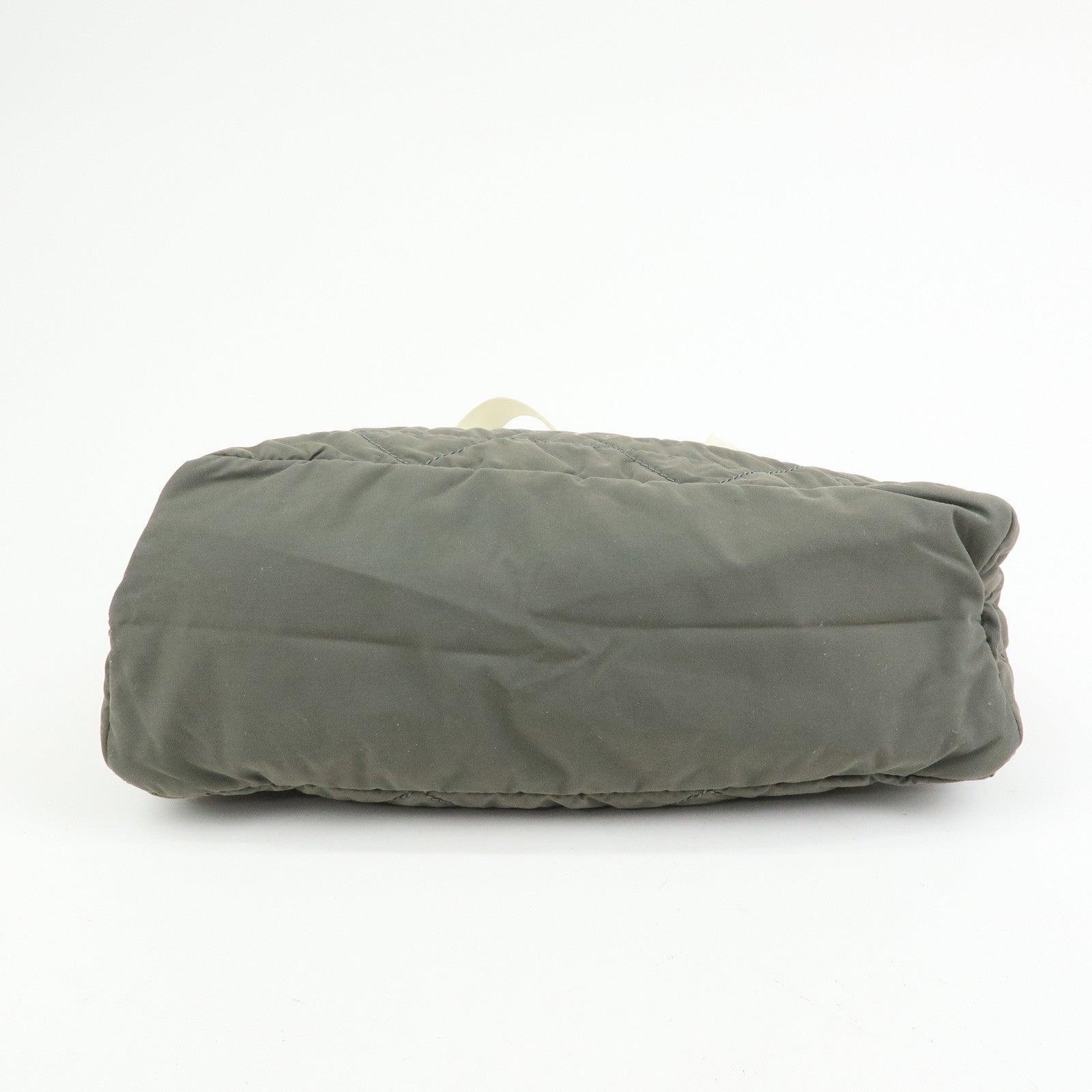 CHANEL Sports Line COCO Mark Nylon Boston Hand Shoulder Bag Gray