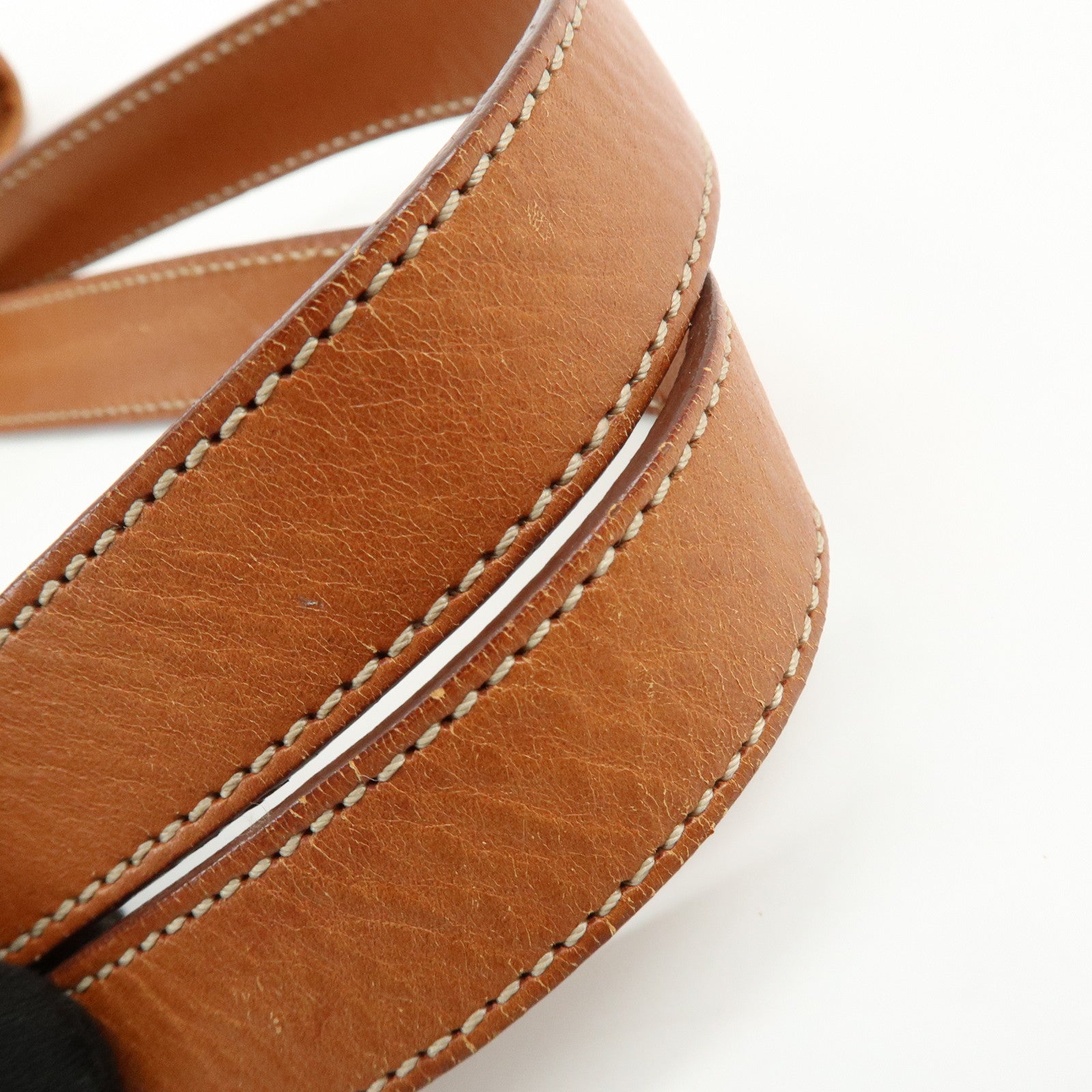 CELINE Macadam PVC Leather Tote Bag Shoulder Bag Brown