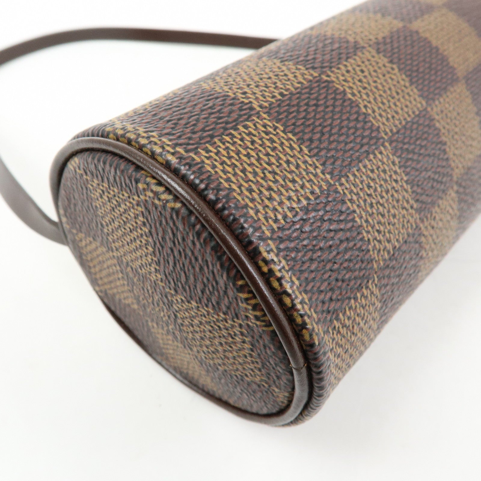 Louis Vuitton Damier Ebene Mini Pouch for Papillon Bag Brown