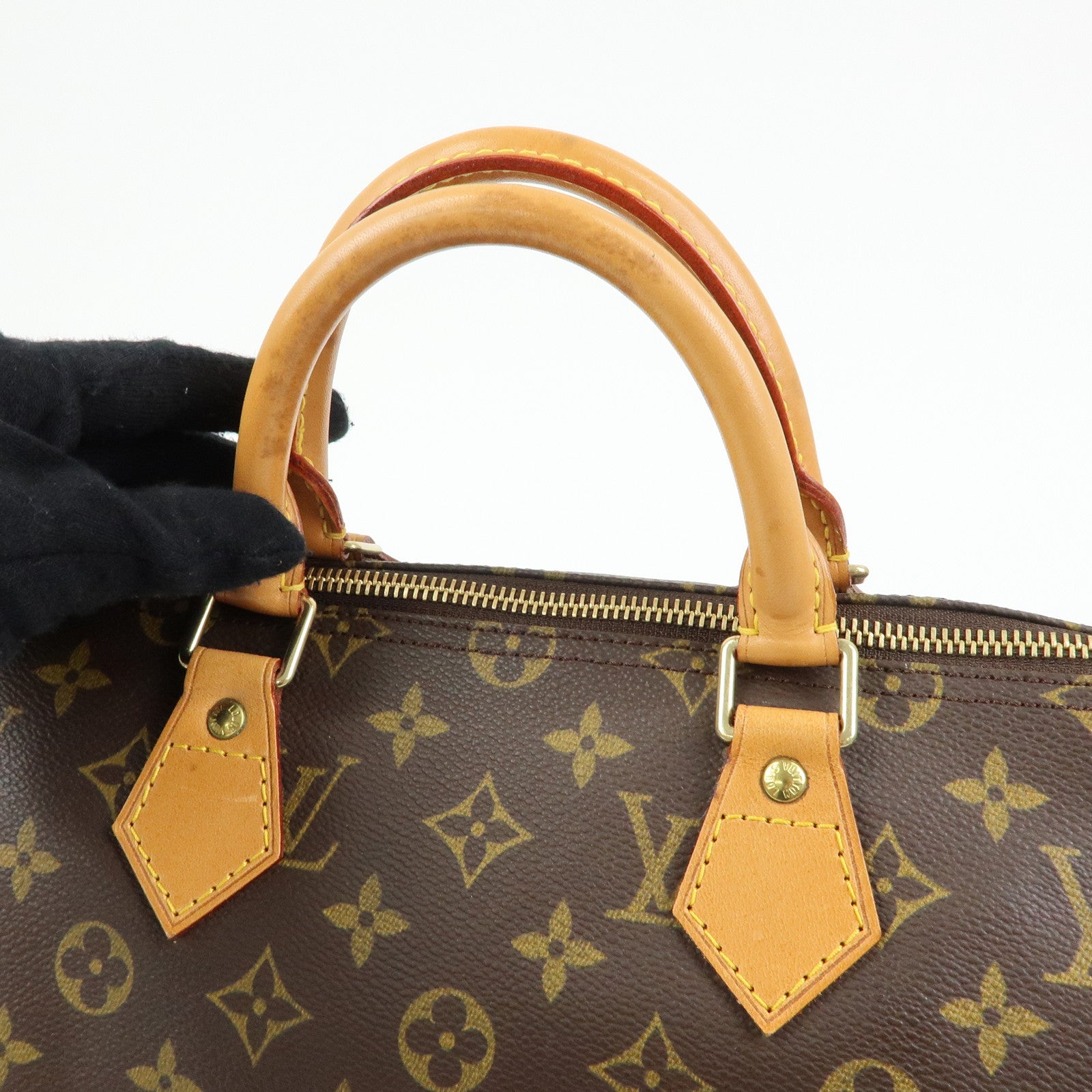 Louis Vuitton Monogram Speedy 35 Boston Bag Hand Bag M41524