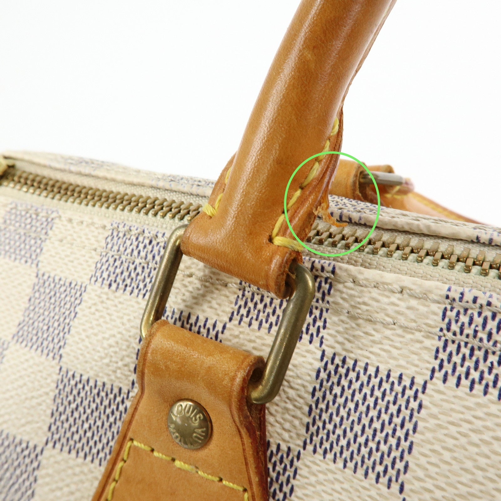 Louis Vuitton Damier Azur Speedy 30 Boston Bag Hand Bag N41370