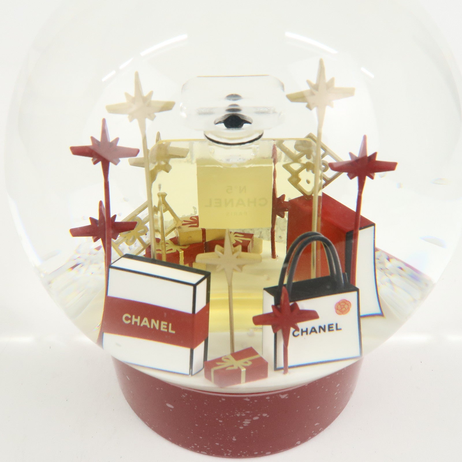CHANEL Snow Dome No.5 Perfume Bottle Edition Multicolor