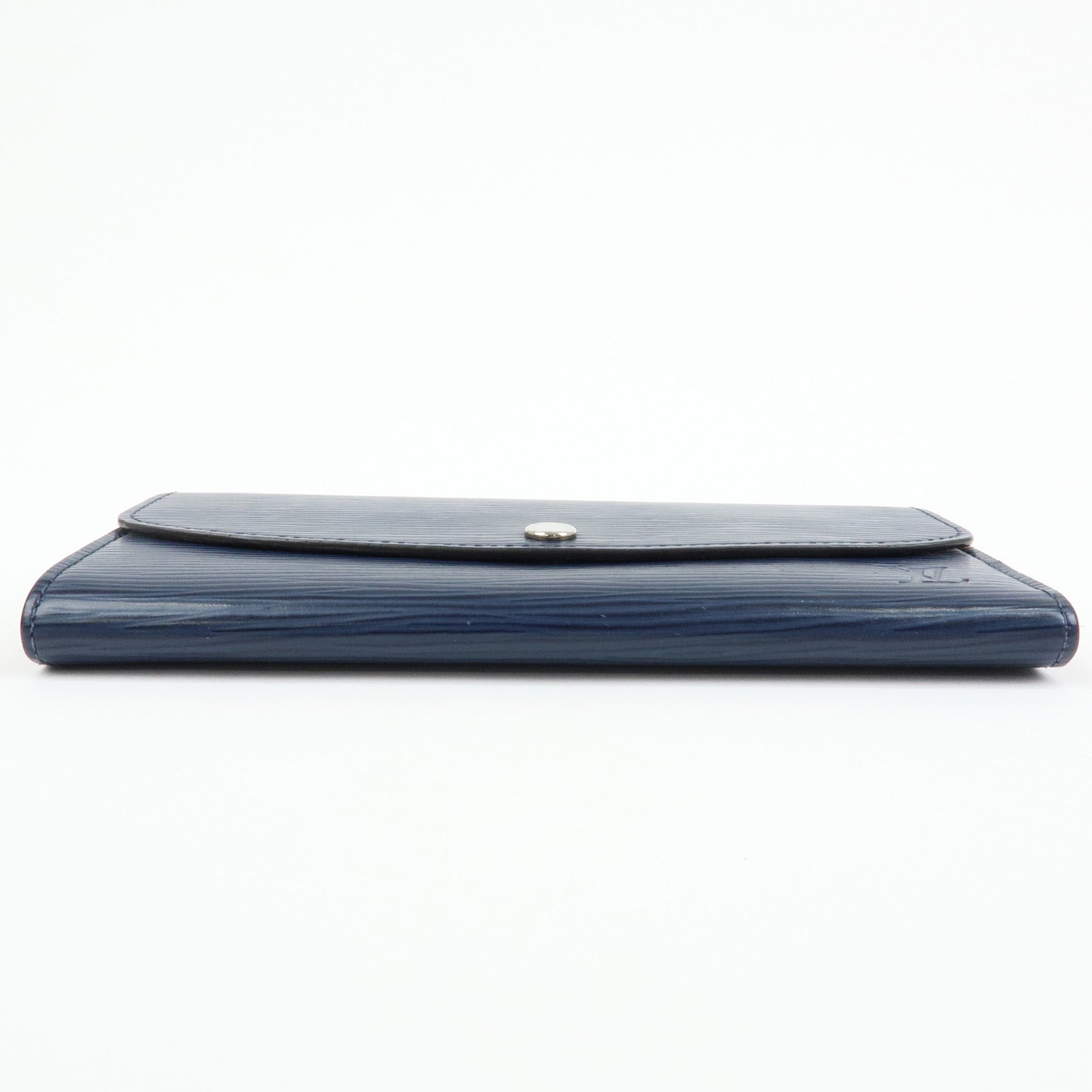 Louis Vuitton Epi Portefeuille Emilie Wallet Indigo Blue M60854
