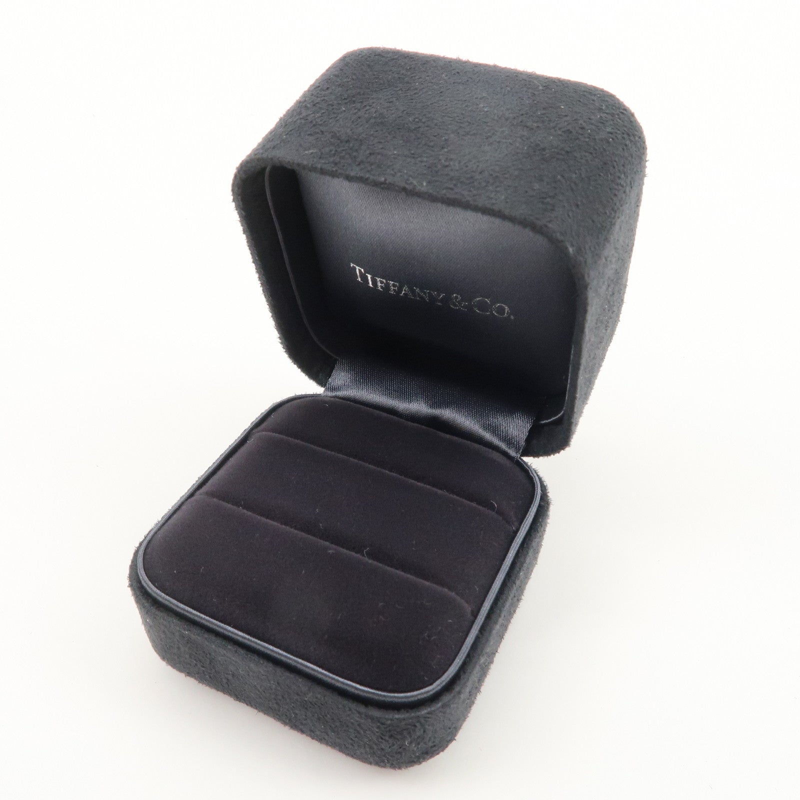 Tiffany & Co Set of 7 Jewelry Boxes Black