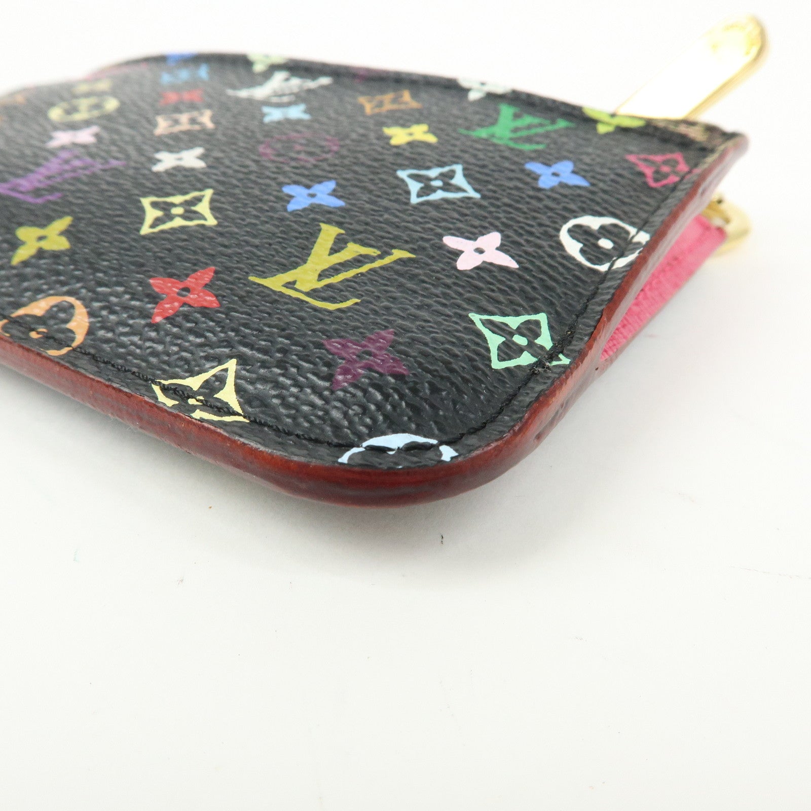 Louis Vuitton Monogram Multicolor Pochette Cles Coin Case M93735