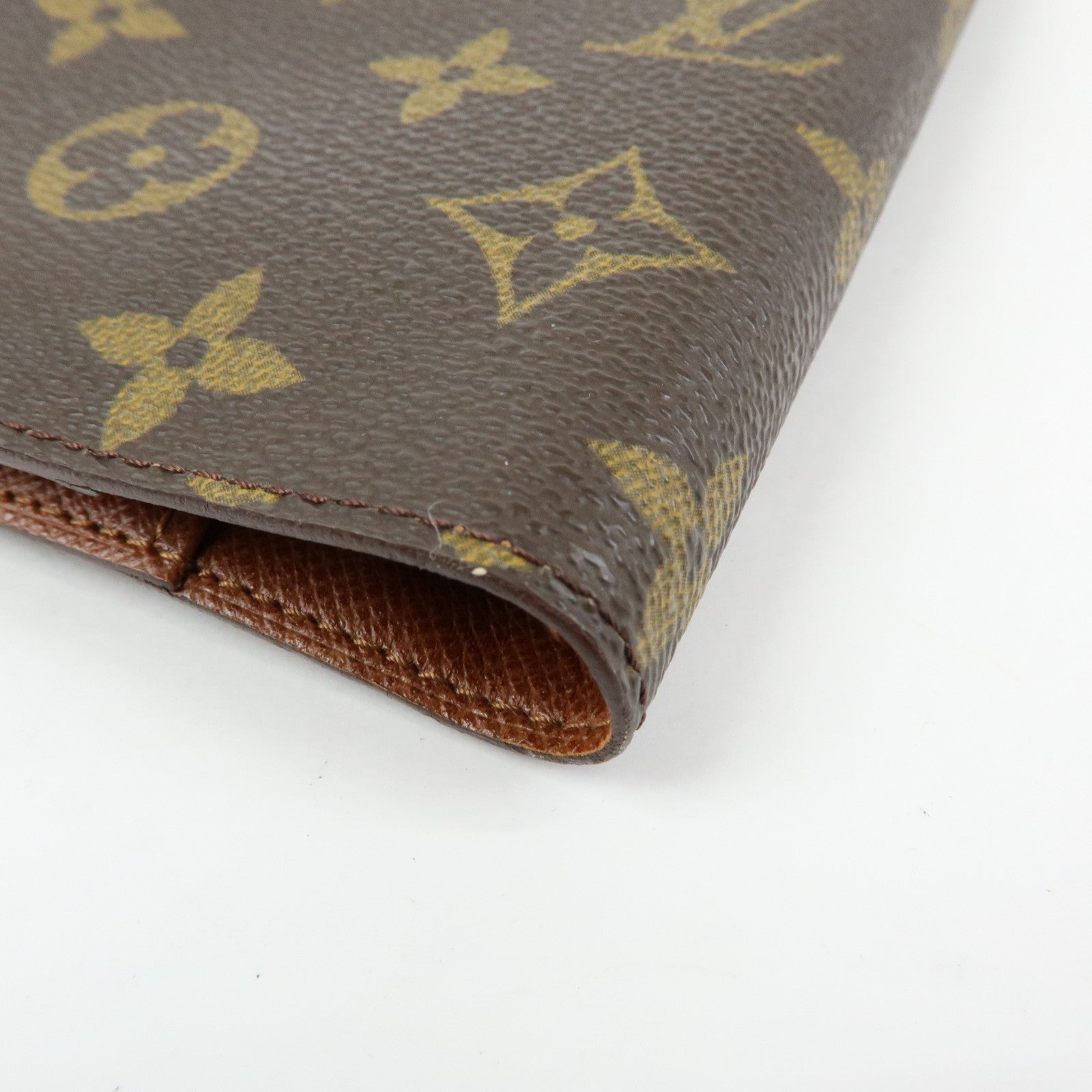 Louis Vuitton Monogram Agenda PM Planner Cover Brown R20005