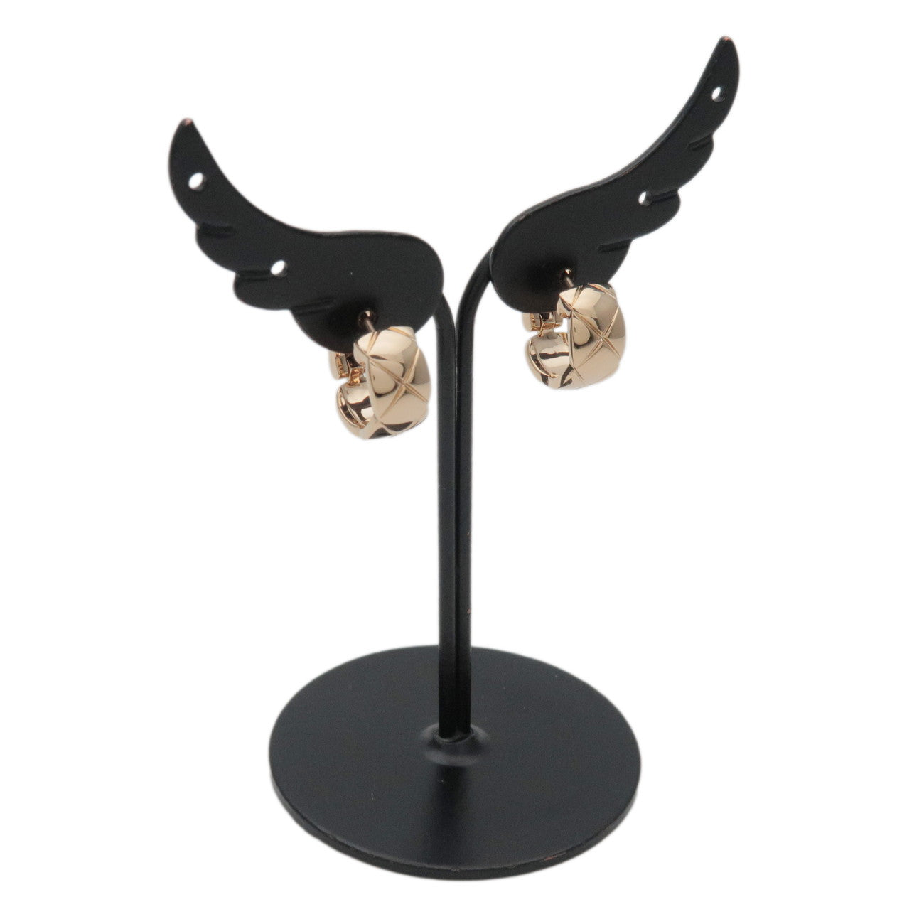 CHANEL COCO Crush Earrings K18 750YG Yellow Gold J11134