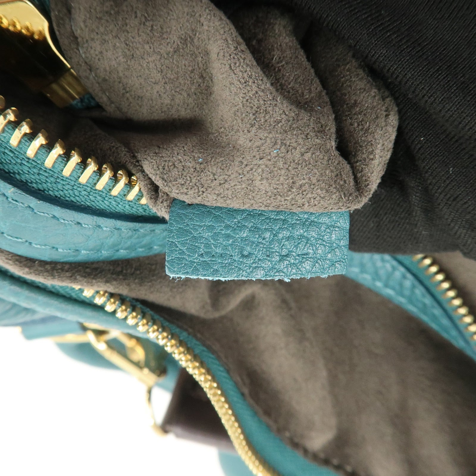 Louis Vuitton Monogram Mahina Selene MM Shoulder Bag Lagon M93986