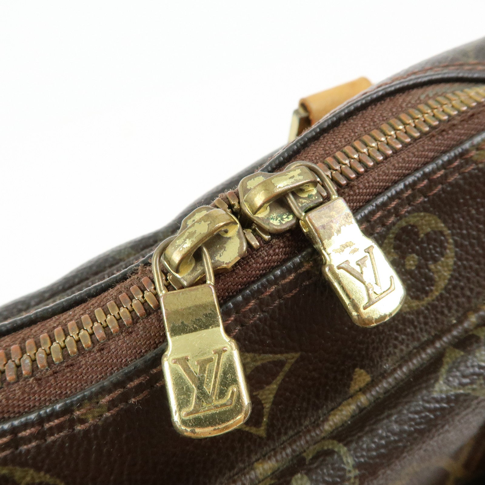 Louis Vuitton Monogram Sac Bosphore 2Way Business Bag Brown M40043