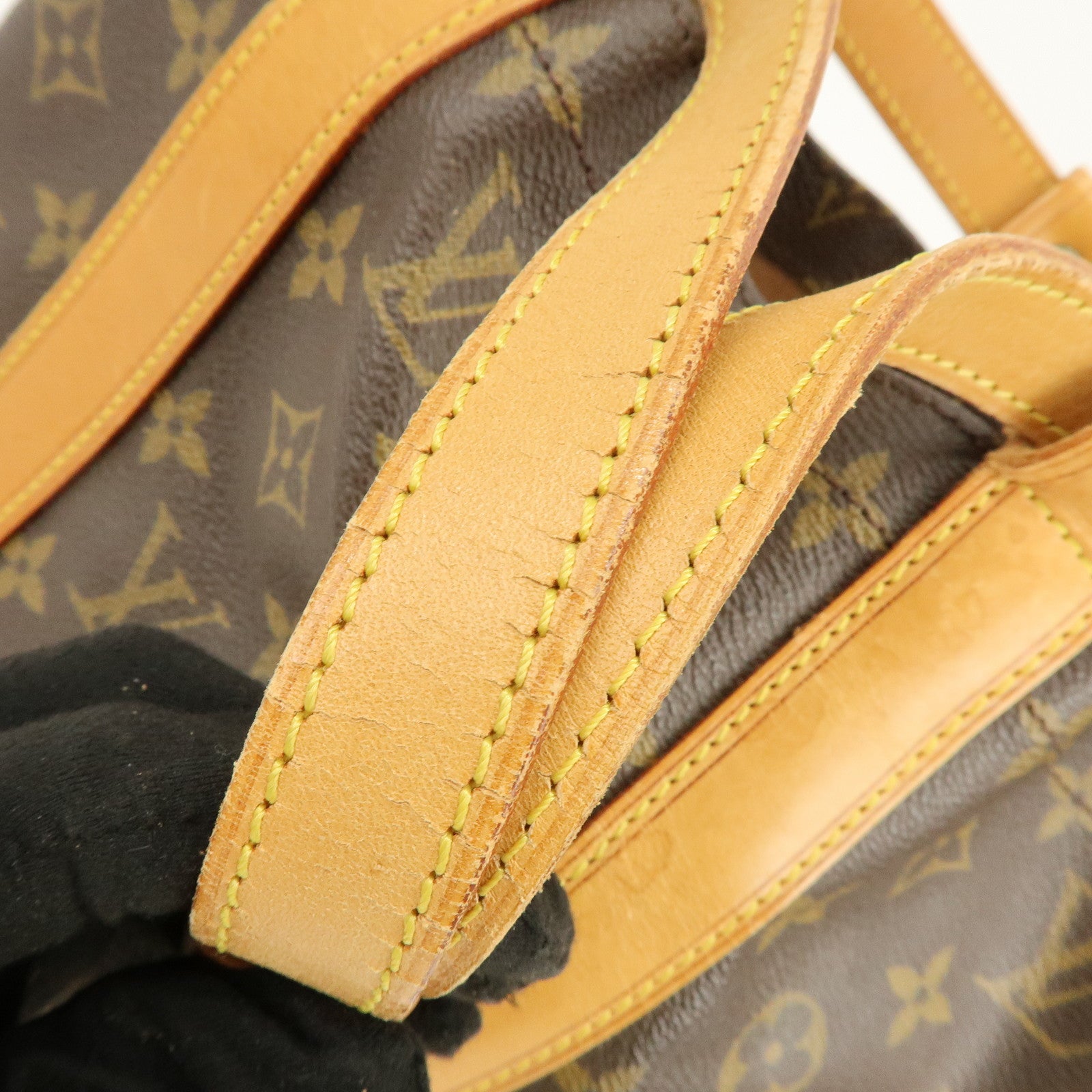 Louis Vuitton Monogram Randonnee PM Shoulder Bag Brown M42243