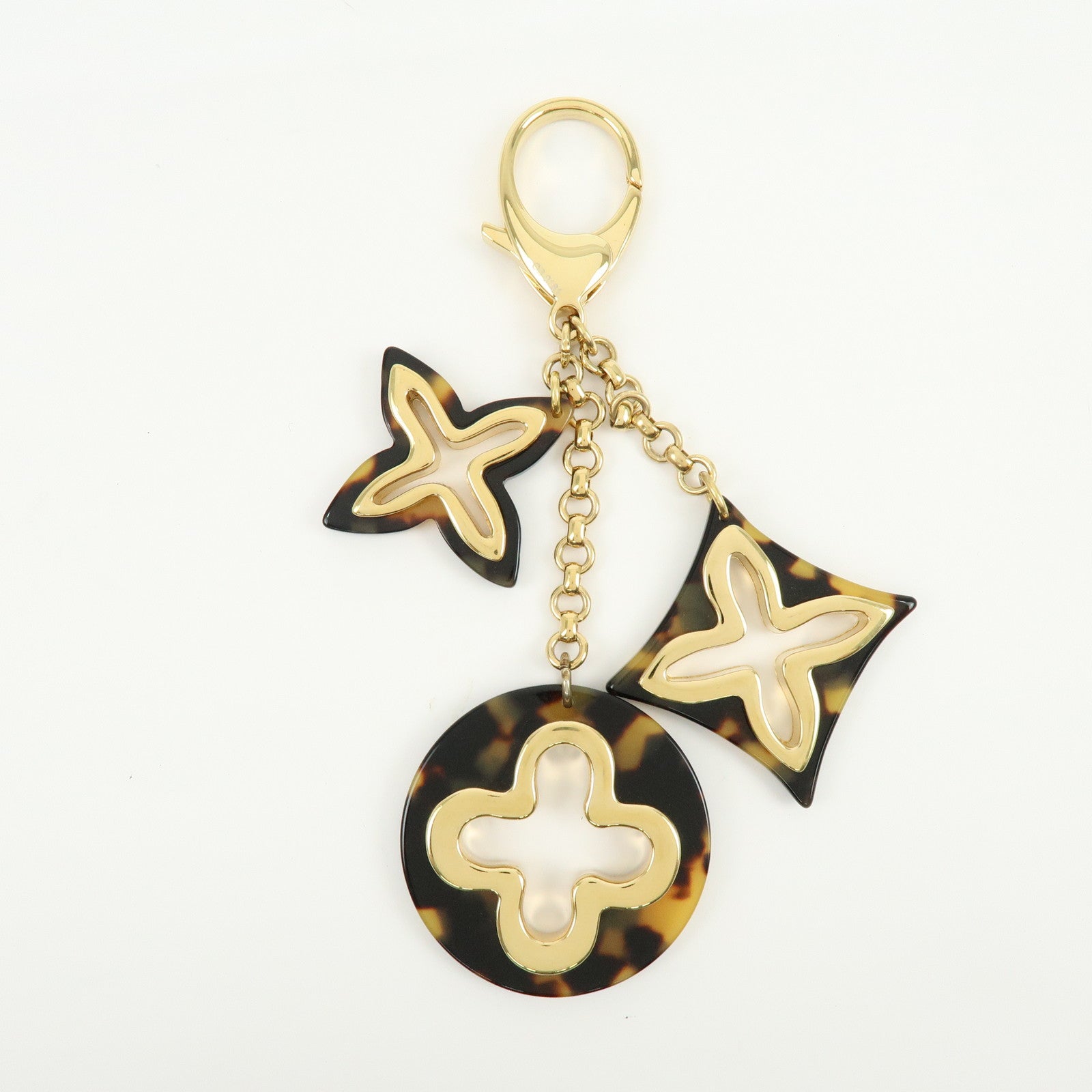 Louis Vuitton Bijou Sac Insolence Bag Charm Gold Brown M65087