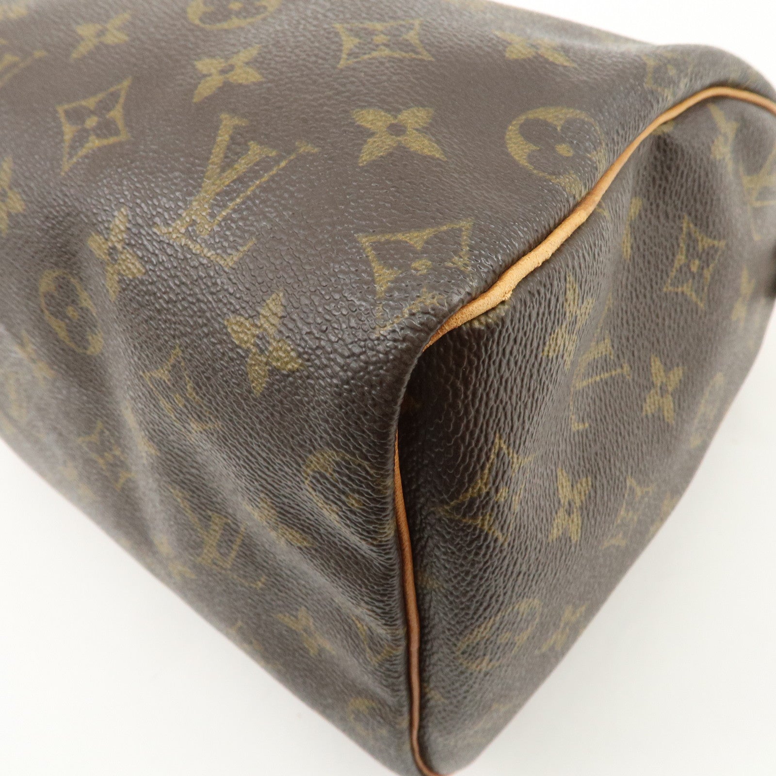 Louis Vuitton Monogram Speedy 25 Boston Bag Hand Bag Brown M41528