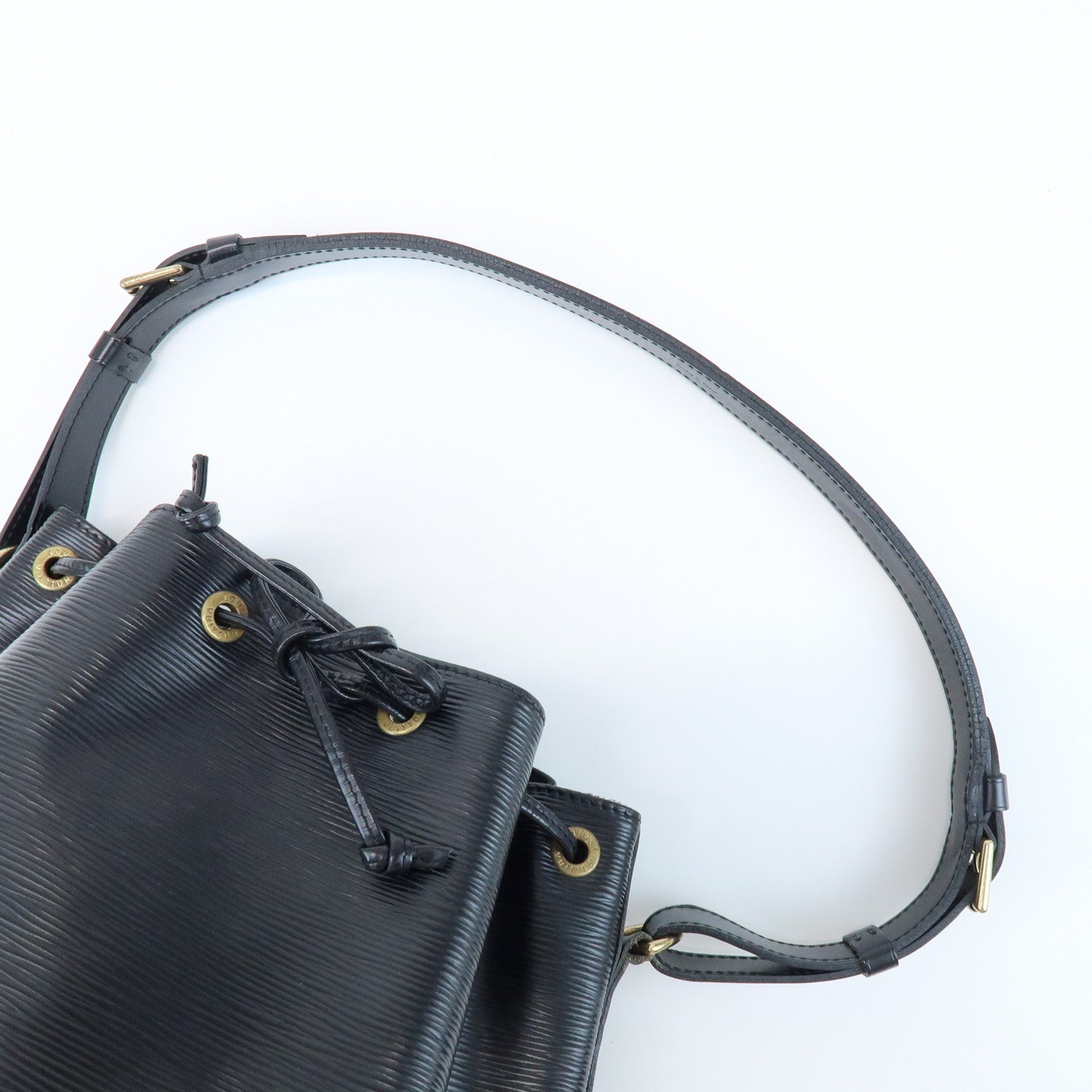Louis Vuitton Epi Petit Noe Shoulder Bag Noir Black M59012