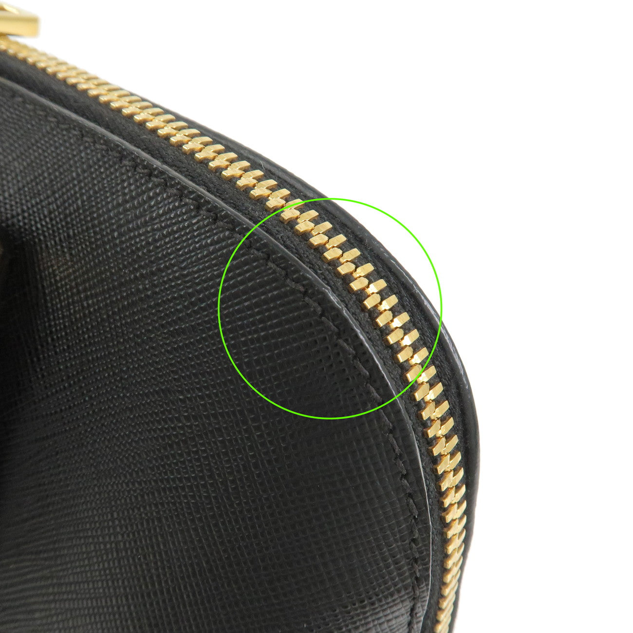 PRADA Promenade Medium Saffiano Leather 2Way Bag Black 1BA002