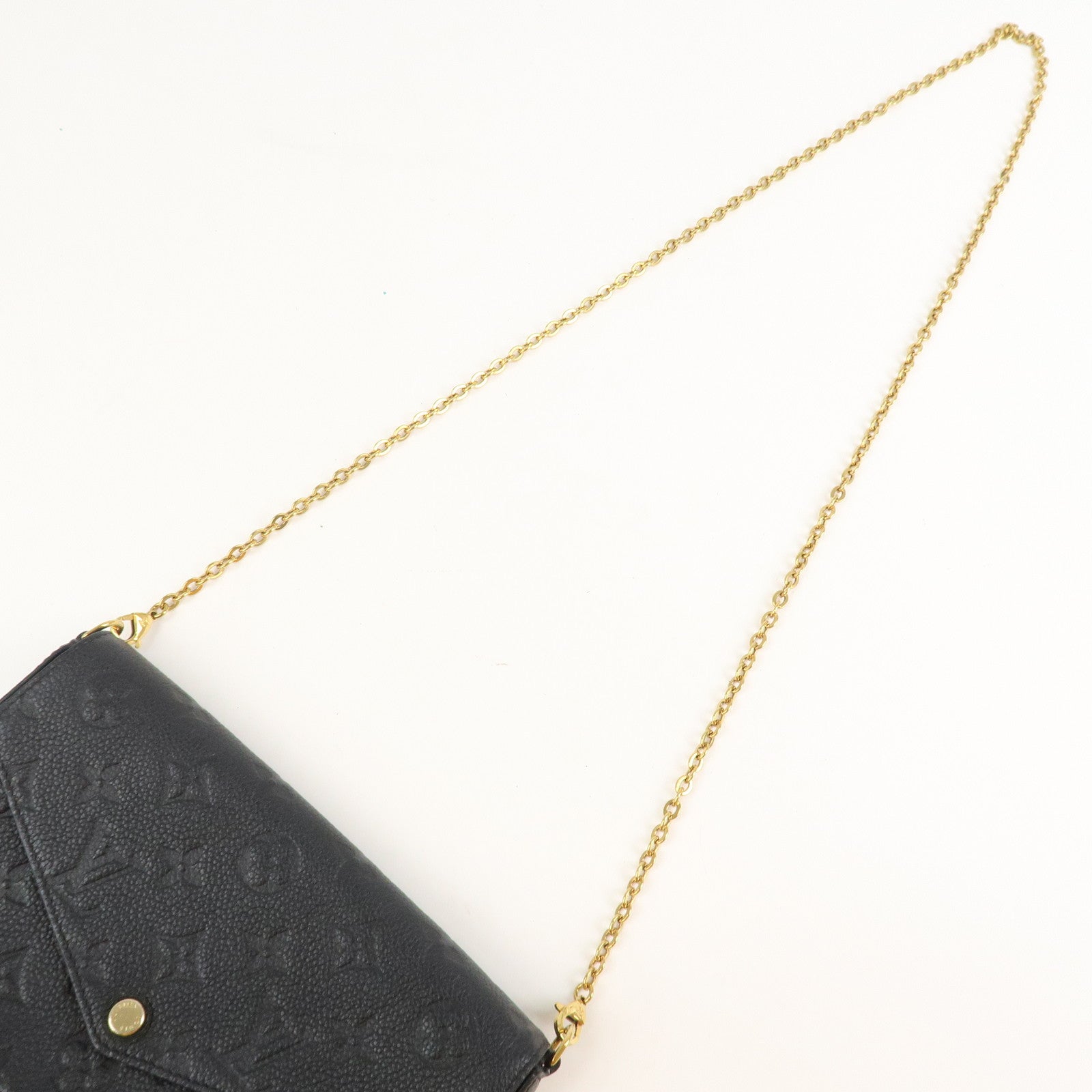 Louis Vuitton Monogram Empreinte Pochette Hand Bag Felicie M64064