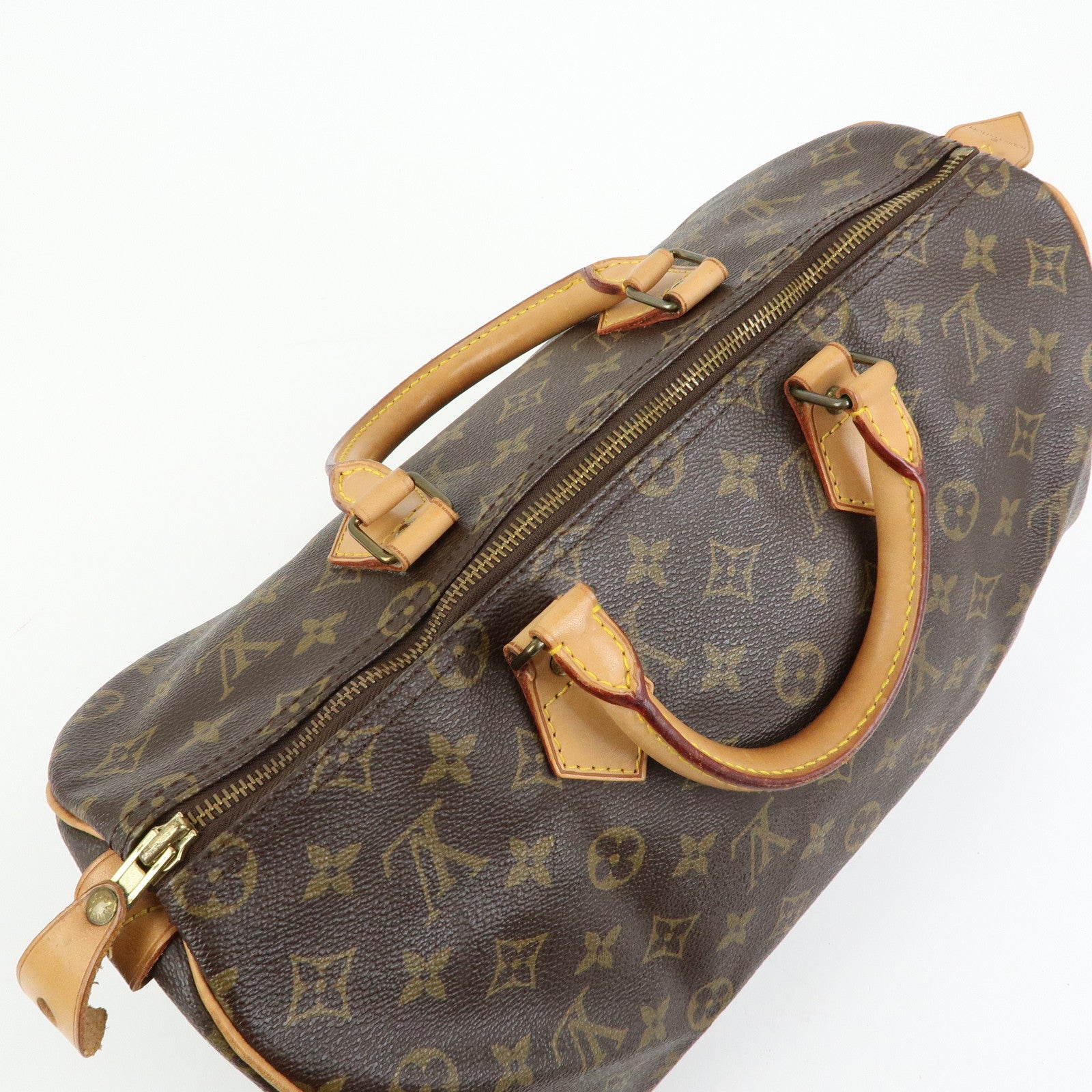 Louis Vuitton Monogram Speedy 35 Boston Bag Hand Bag M41524