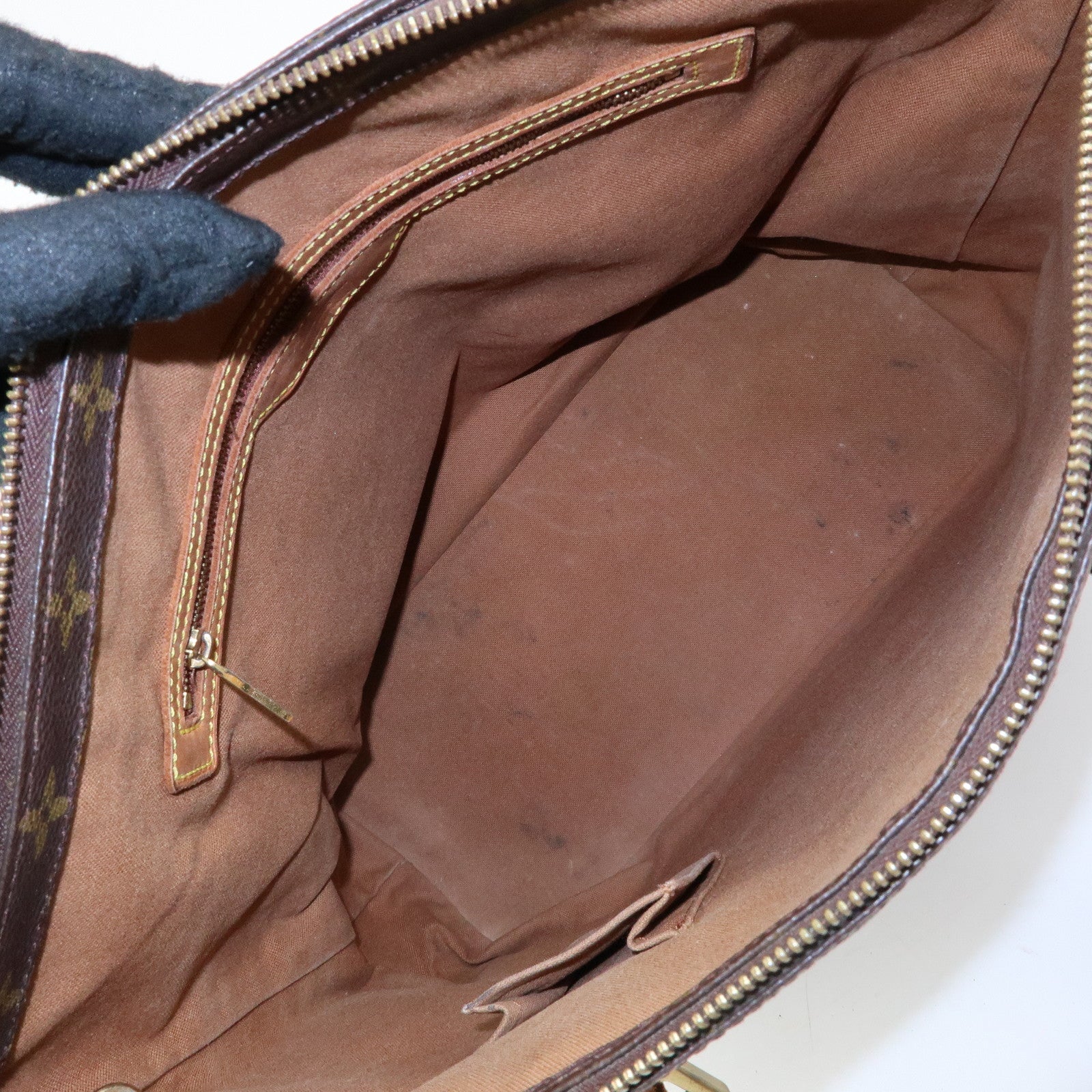 Louis Vuitton Monogram Cabas Mezzo Tote Bag Shoulder Bag M51151