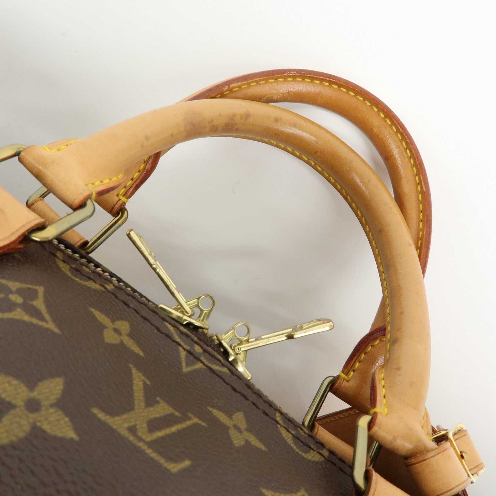Louis Vuitton Monogram Keep All Bandouliere 55 Boston Bag M41414