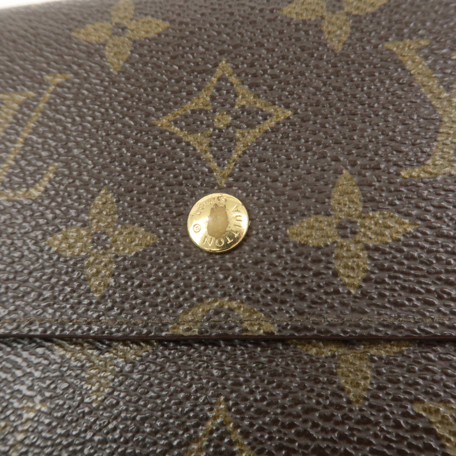 Louis Vuitton Monogram Pochette Porte Monnaie Credit Wallet M61725