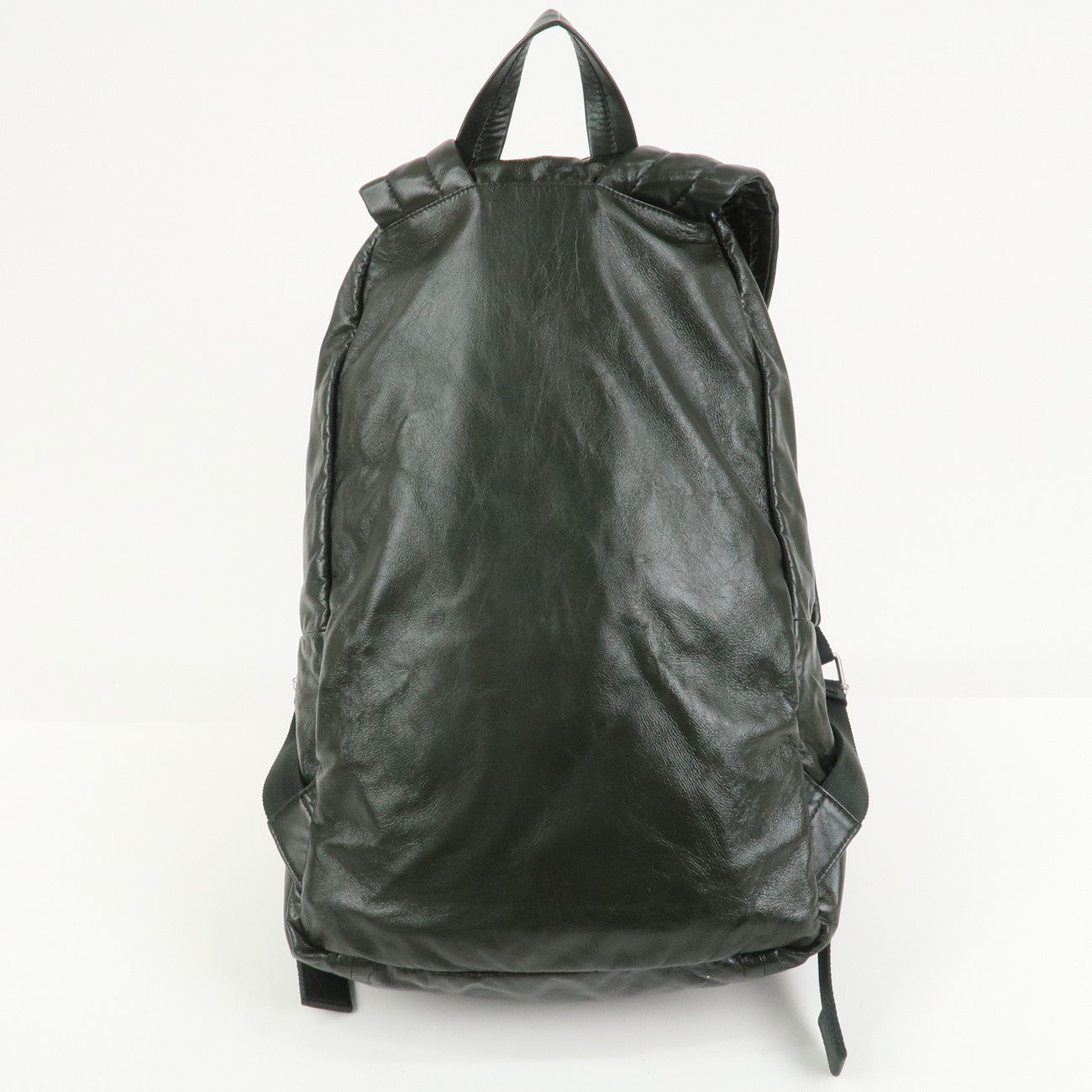 BOTTEGA VENETA Lamb Skin Nylon Medium Archetype Backpack Khaki