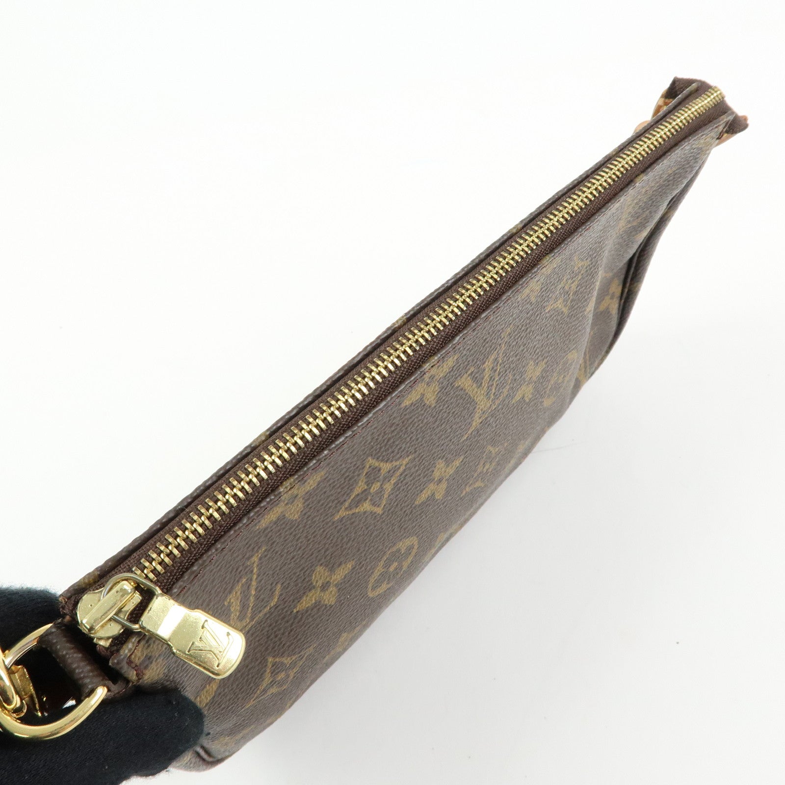 Louis Vuitton Monogram Pochette Accessoires Pouch Hand Bag M51980