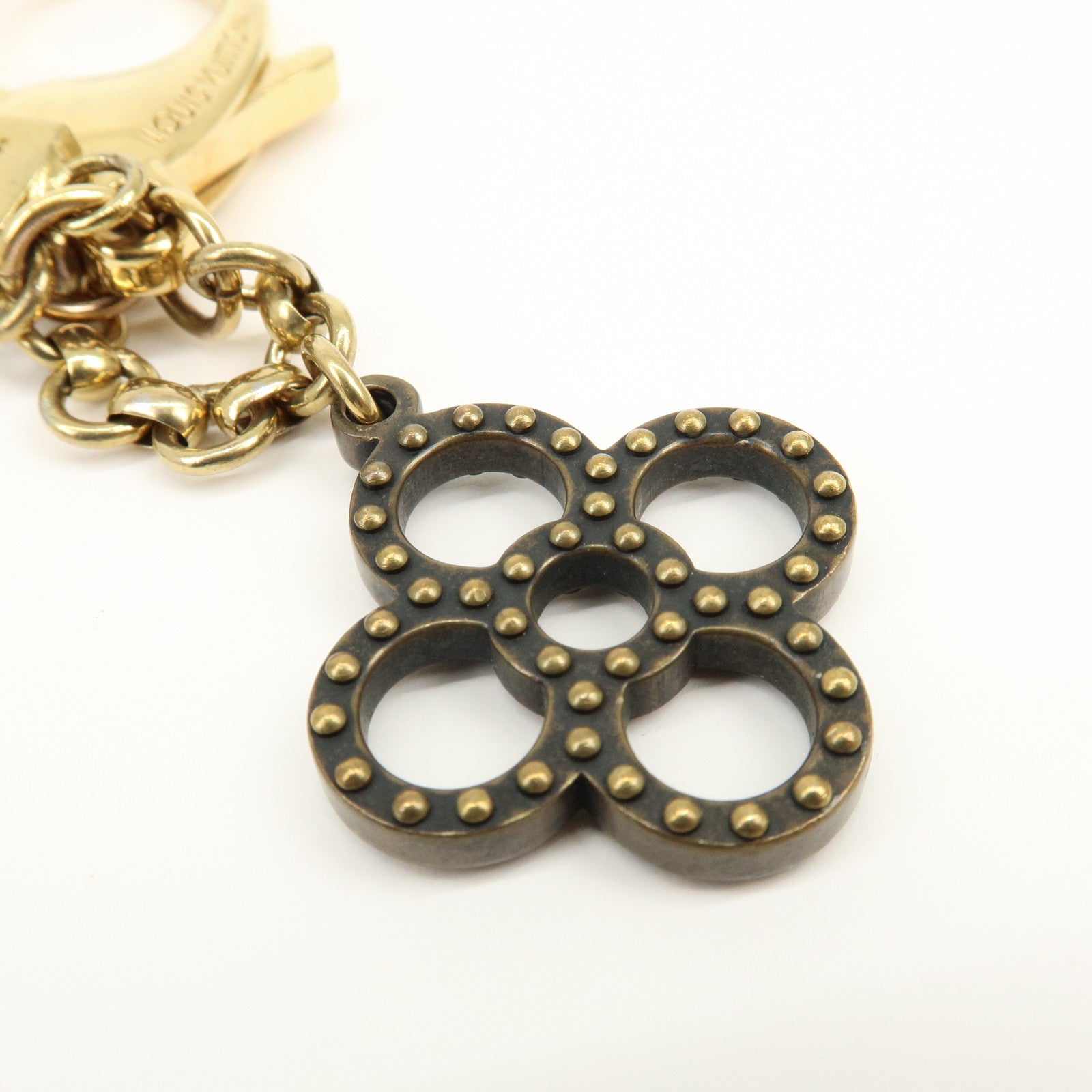 Louis Vuitton Bijoux Sac Tapage Metal Bag Charm Gold Silver M65090
