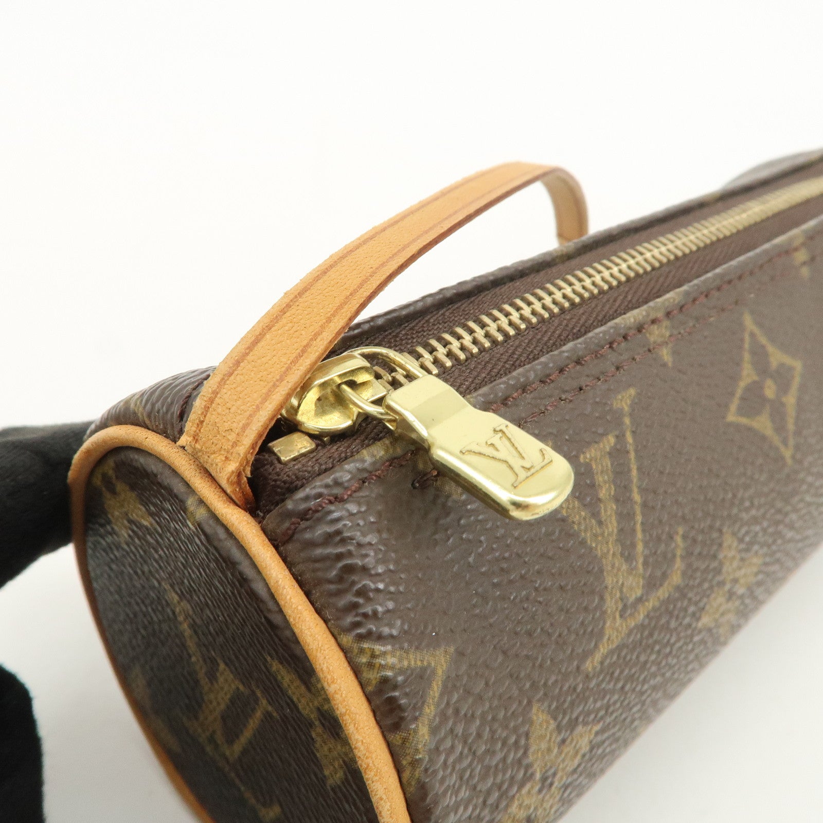 Louis Vuitton Monogram Mini Pouch for Papillon Bag New Style Brown
