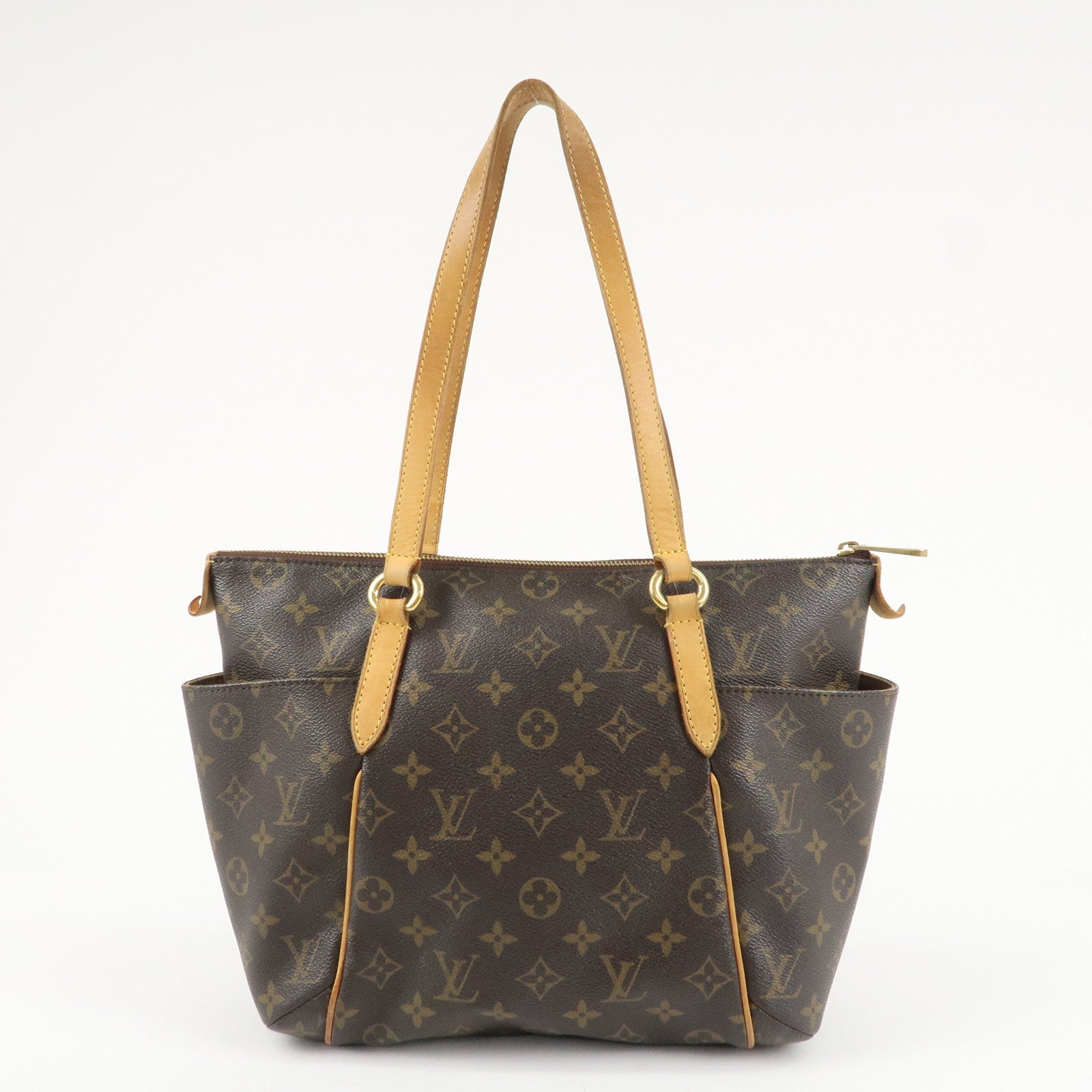 Louis Vuitton Monogram Totally PM Shoulder Bag Tote Bag Brown M56688 Used
