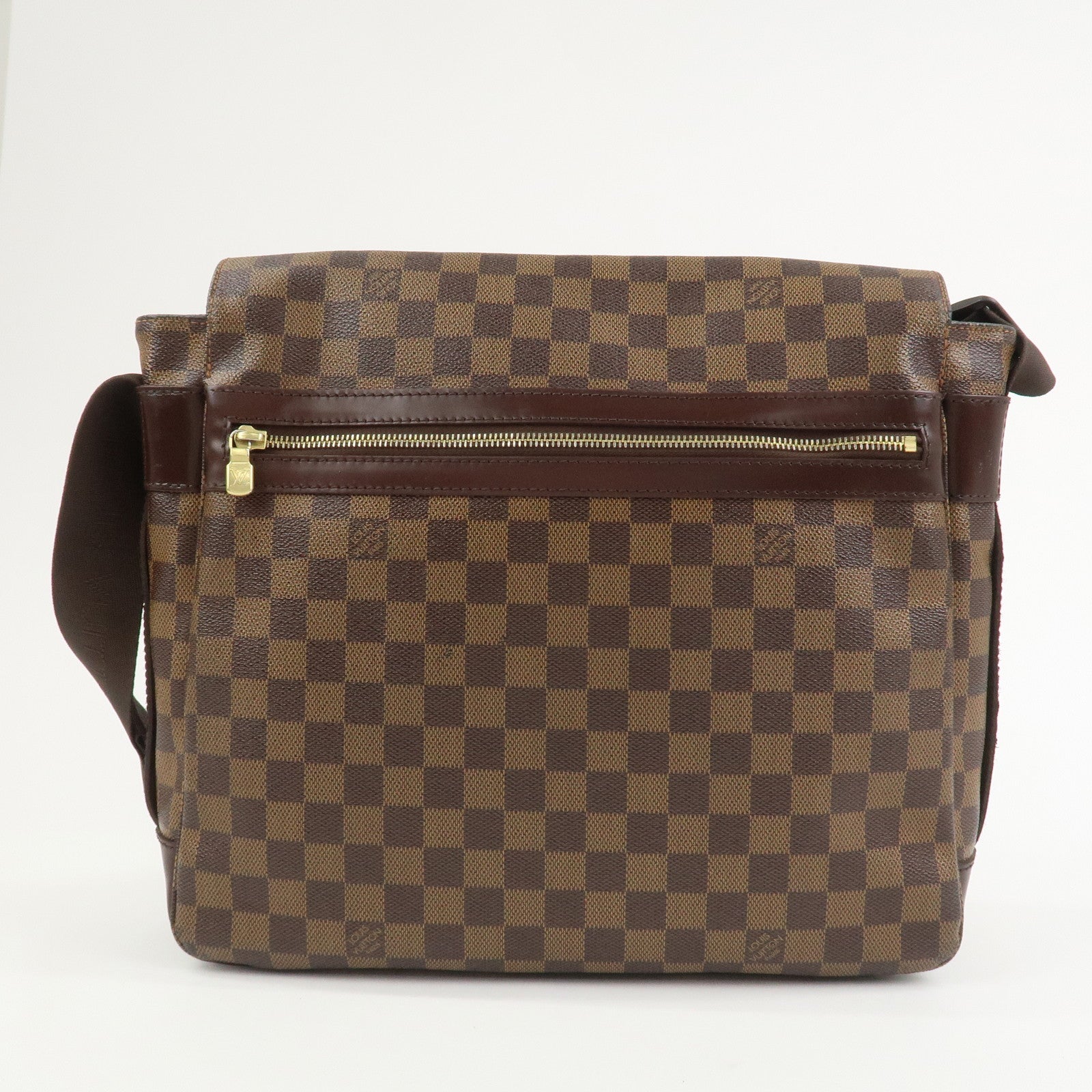 Louis Vuitton Damier Bastille Canvas Shoulder Bag Brown N45258