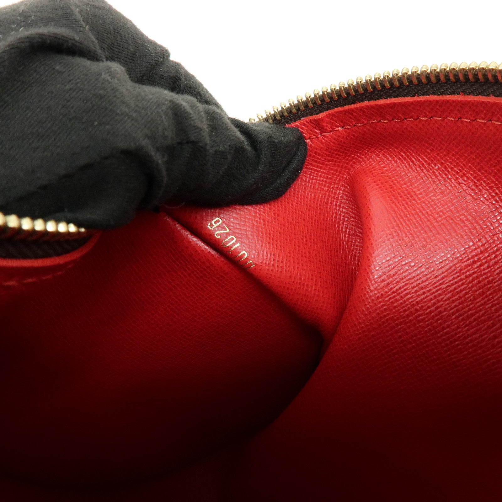 Louis Vuitton Damier Ebene Papillon 30 Hand Bag Brown N51303