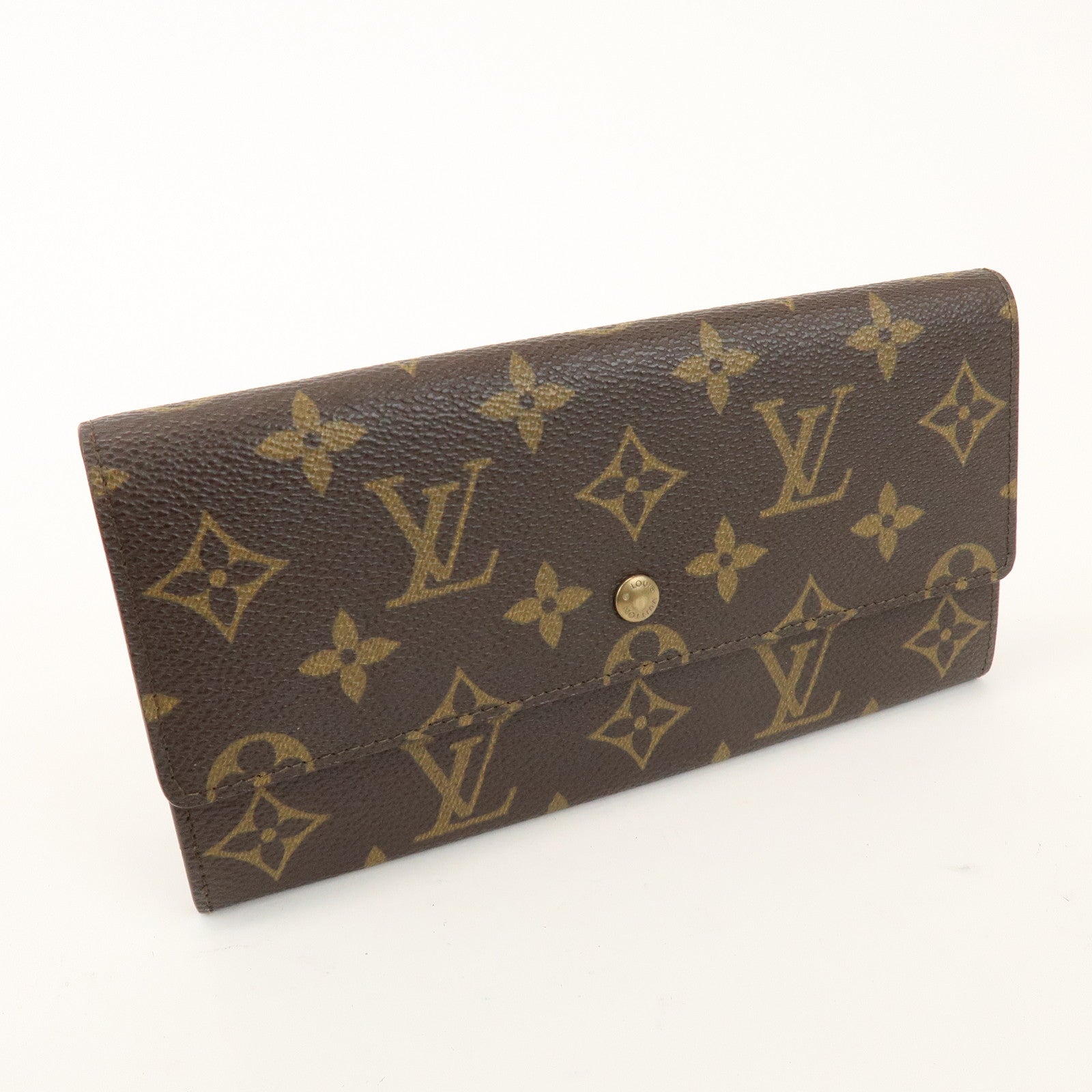 Louis Vuitton Monogram Pochette Porte Monnaie Credit Wallet M61725