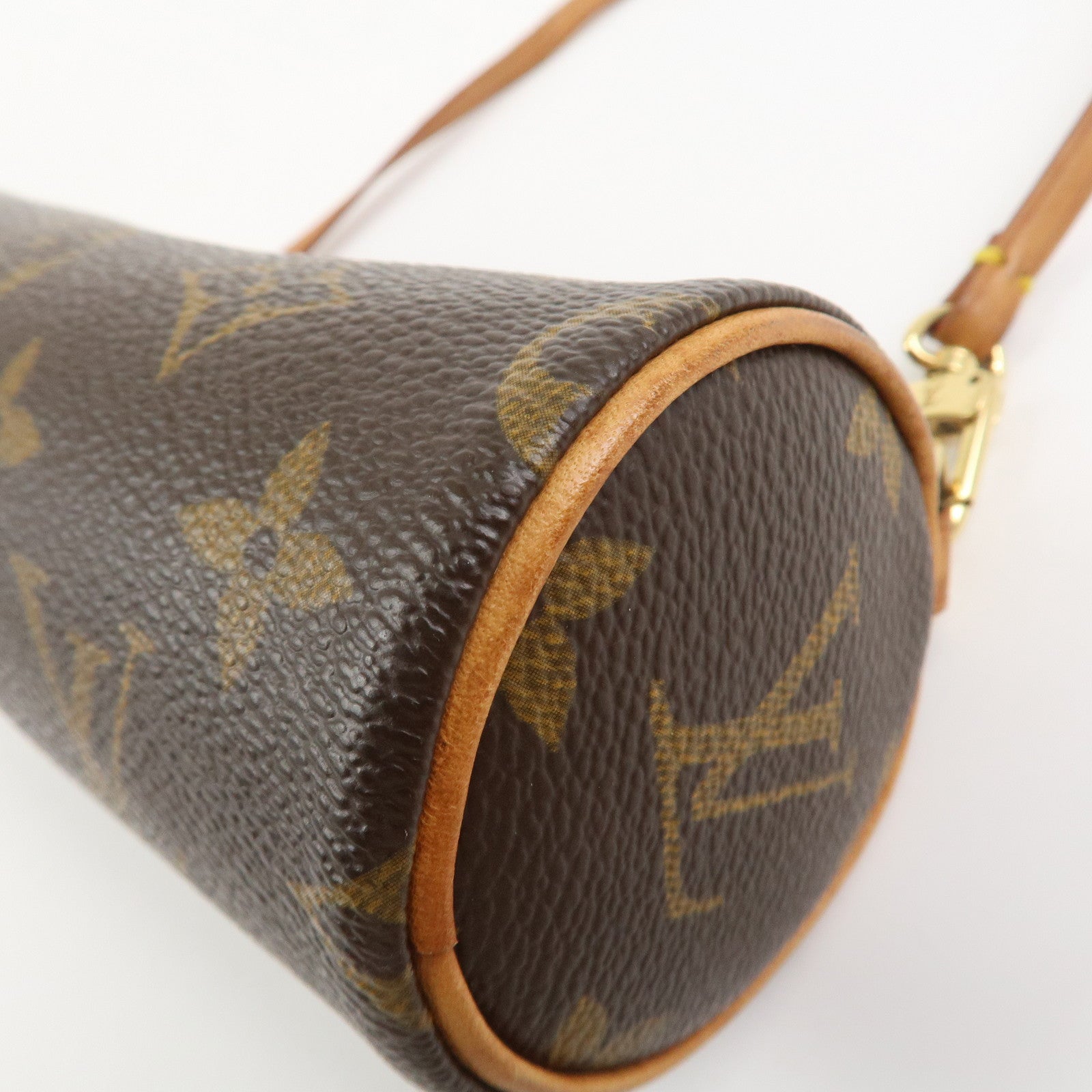 Louis Vuitton Monogram Mini Pouch for Papillon Bag Brown