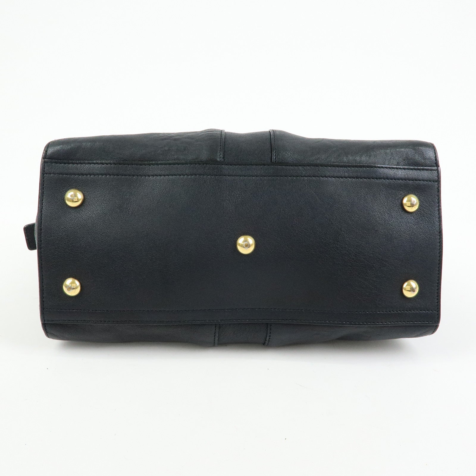SAINT LAURENT PARIS Cabas Chyc Mini Y Line Leather 2WAY Bag 370699