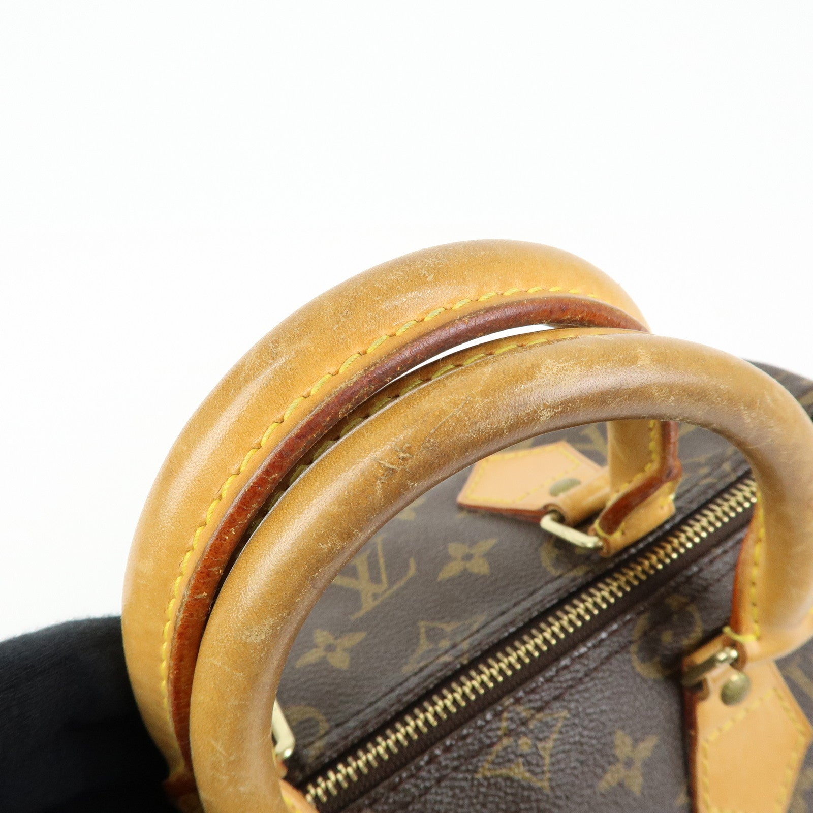 Louis Vuitton Monogram Speedy 25 Boston Bag Hand Bag Brown M41528