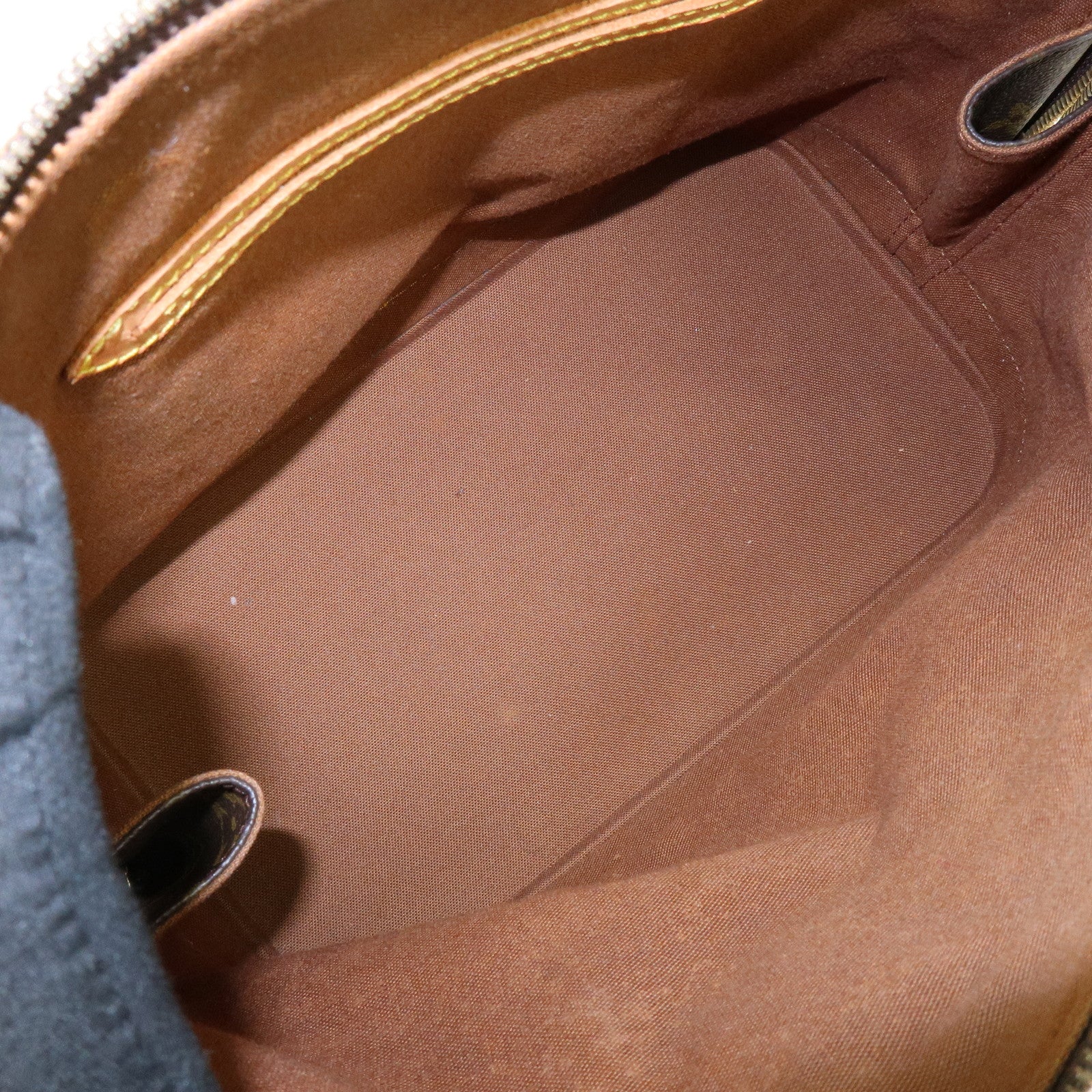 Louis Vuitton Monogram Alma Hand Bag Brown M51130