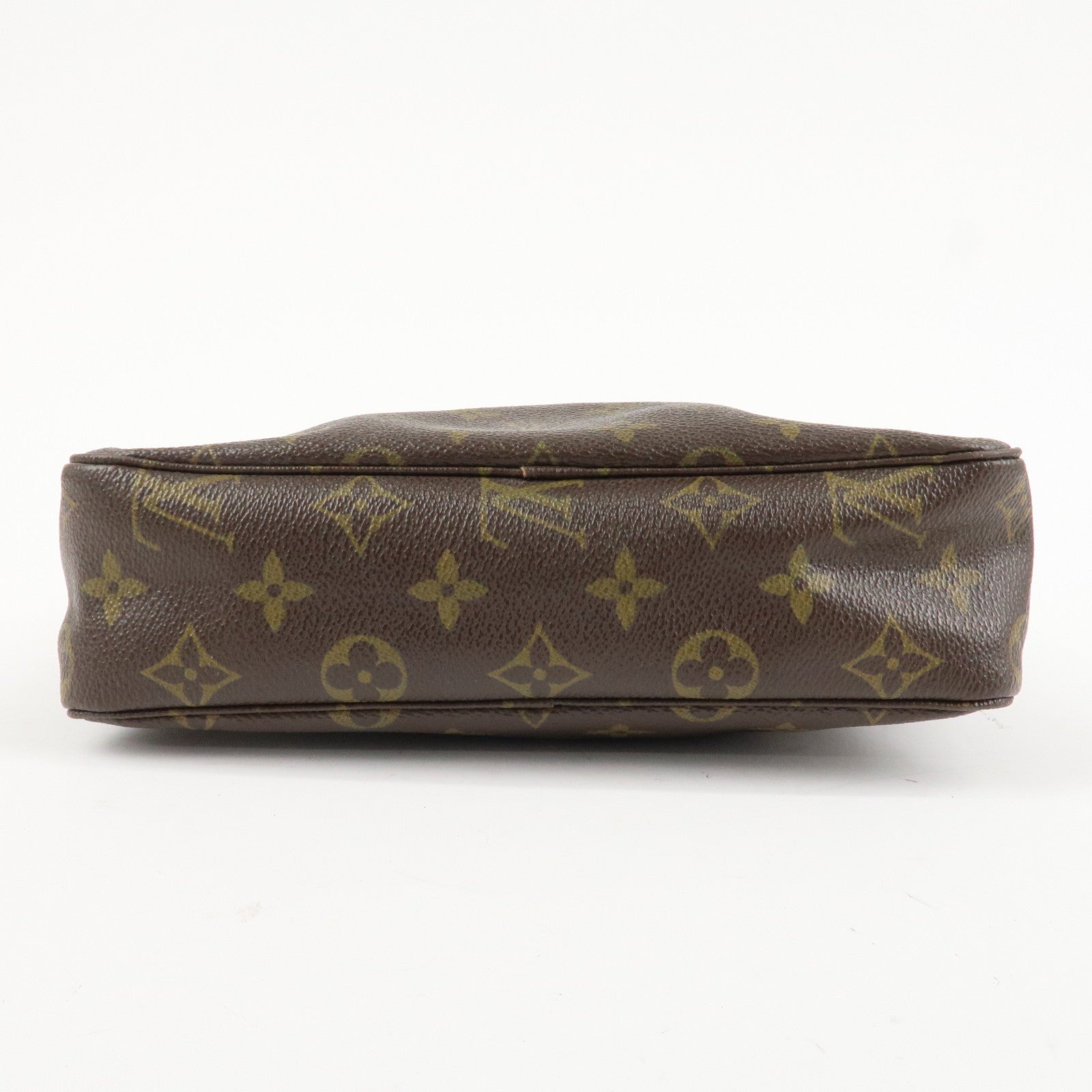 Louis Vuitton Monogram Trousse Toilette 23 Pouch Brown M47524 Used