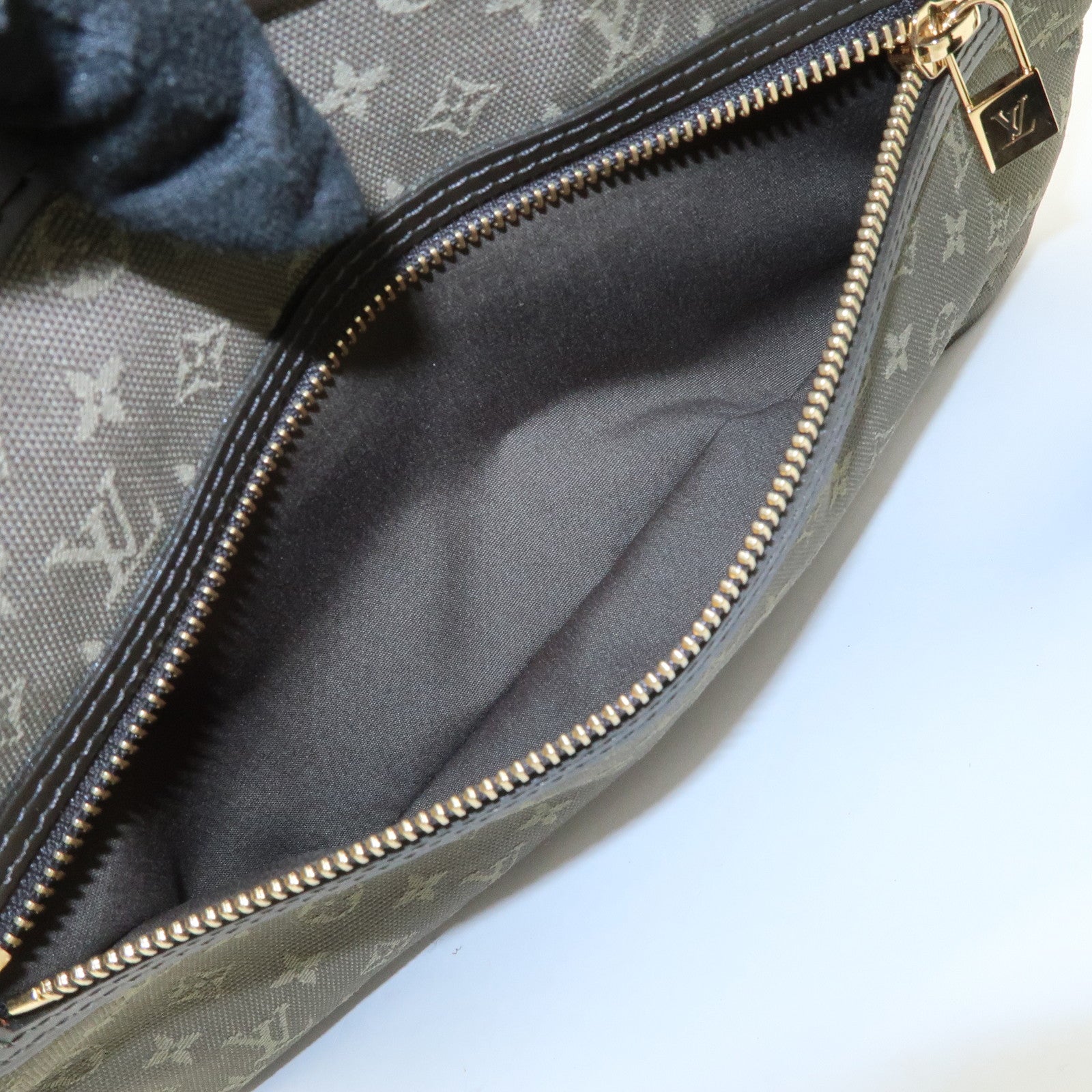 Louis Vuitton Monogram Mini Lucille PM Hand Bag TST Khaki M92682
