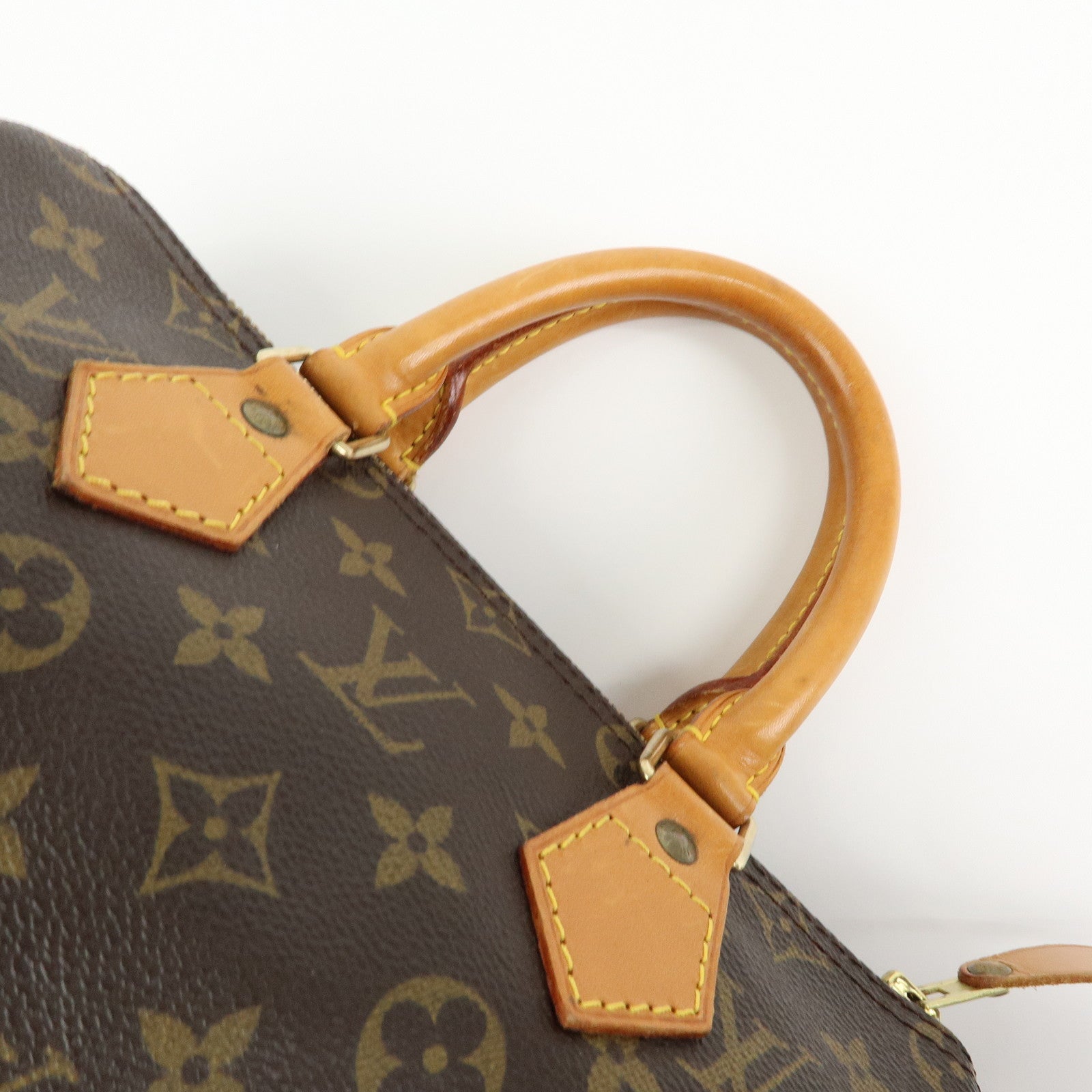 Louis Vuitton Monogram Speedy 25 Boston Bag Hand Bag Brown M41528