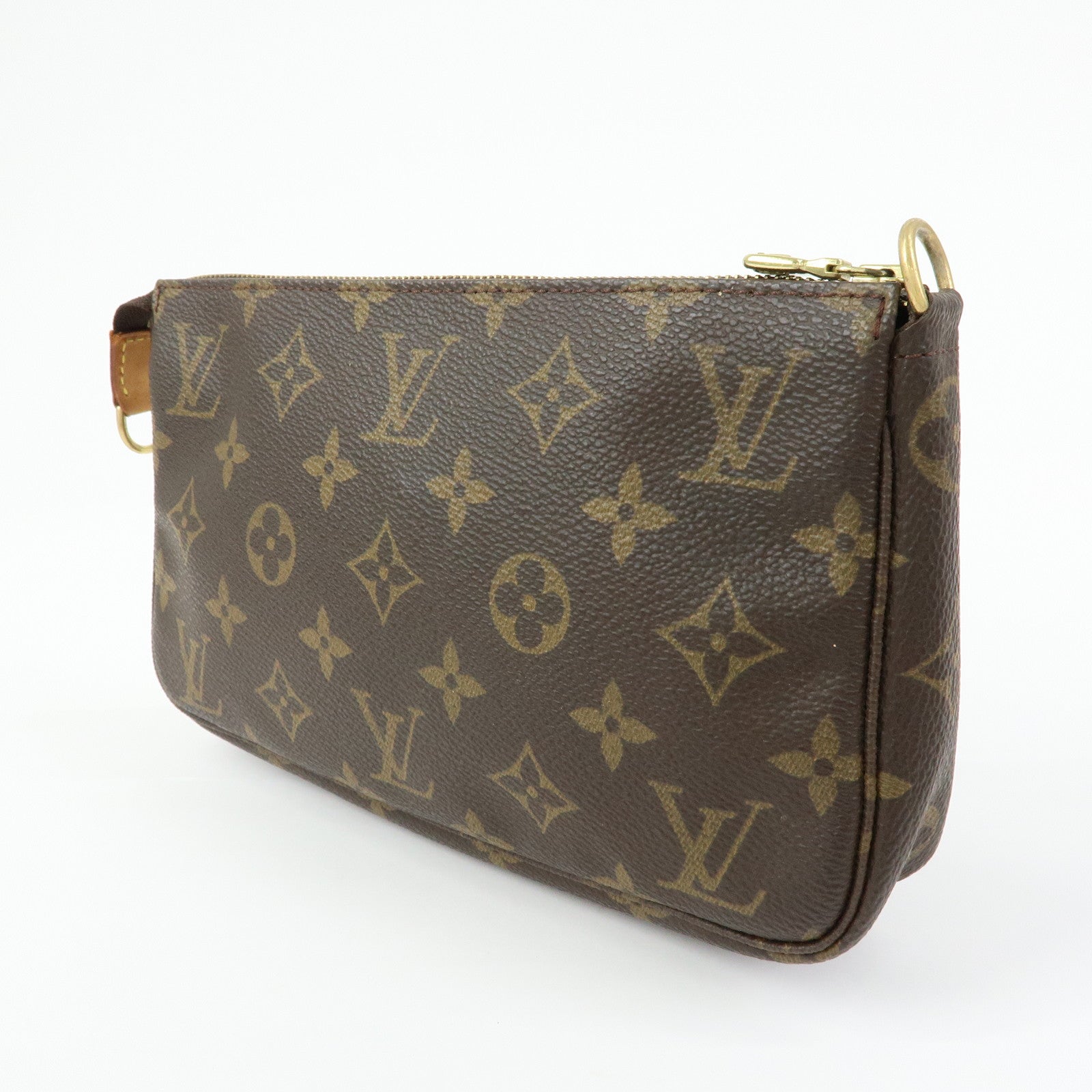 Louis Vuitton Monogram Pochette Accessoires Pouch Hand Bag M51980