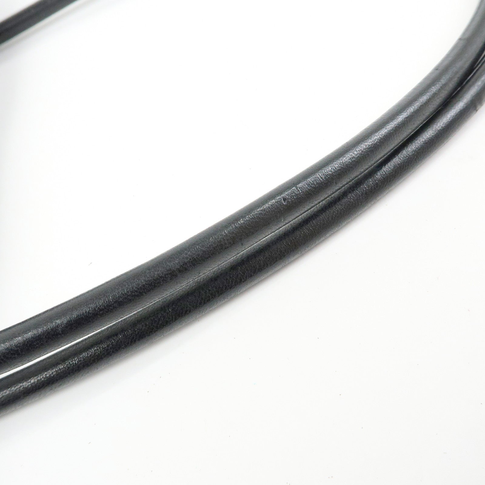 GUCCI Nappa Leather Tassel Tote Shoulder Bag Black 001・4331・001998