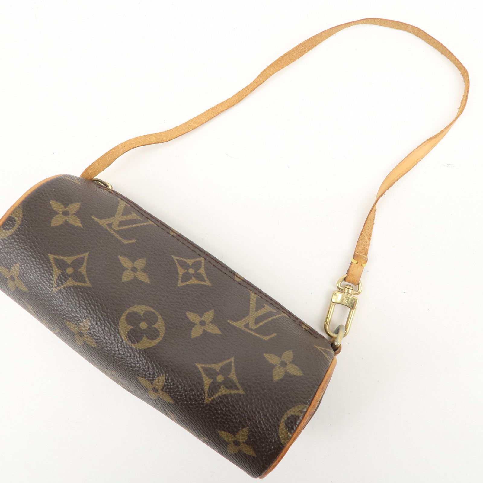 Louis Vuitton Monogram Mini Pouch for Papillon Bag New Style Brown