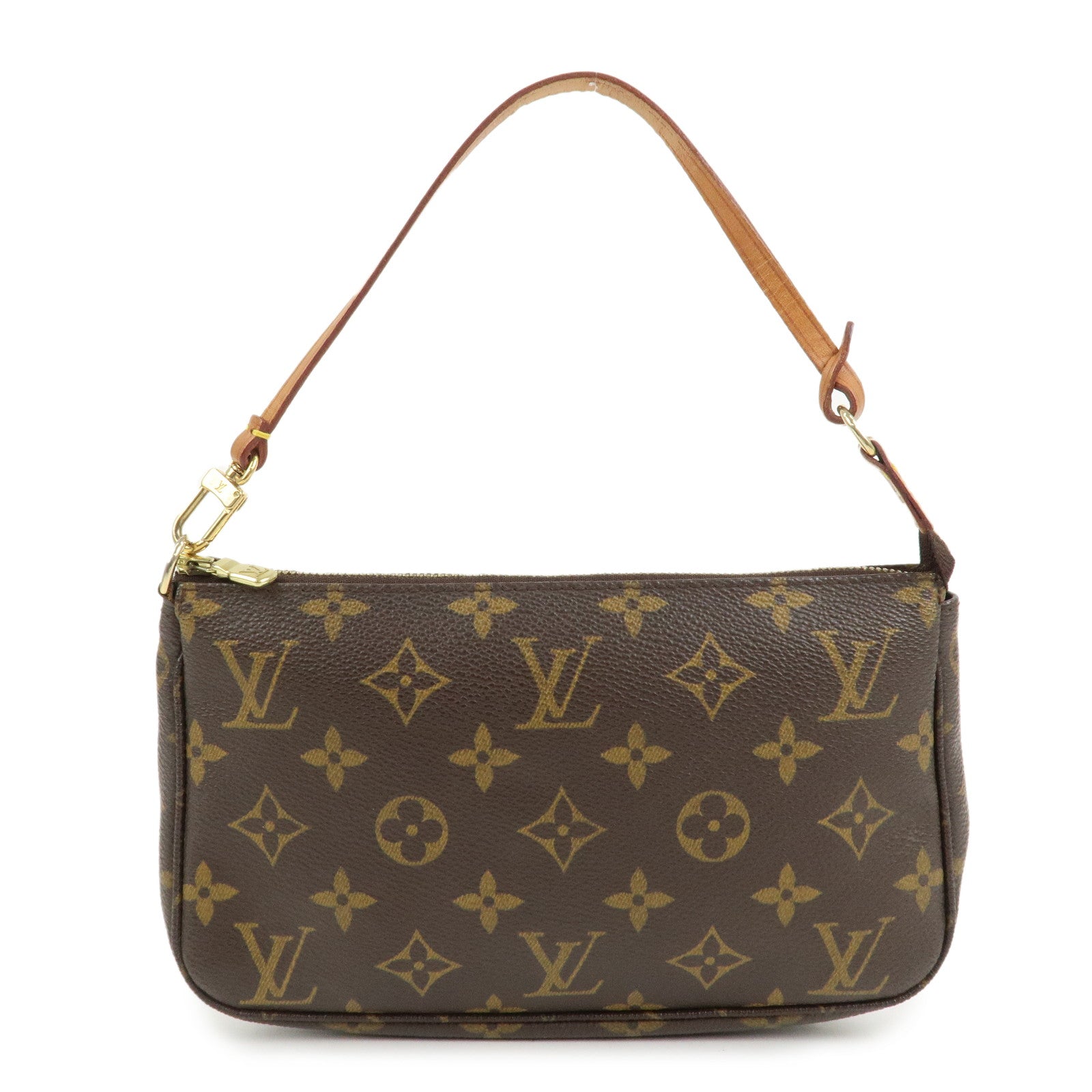 Louis Vuitton Monogram Pochette Accessoires Pouch Hand Bag M51980