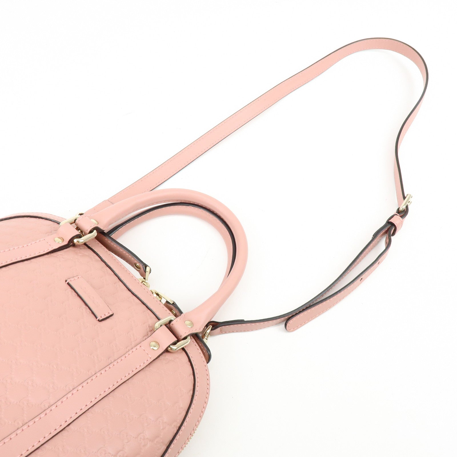 GUCCI Micro Guccisima Leather 2Way Bag Hand Bag Shoulder Bag 449654