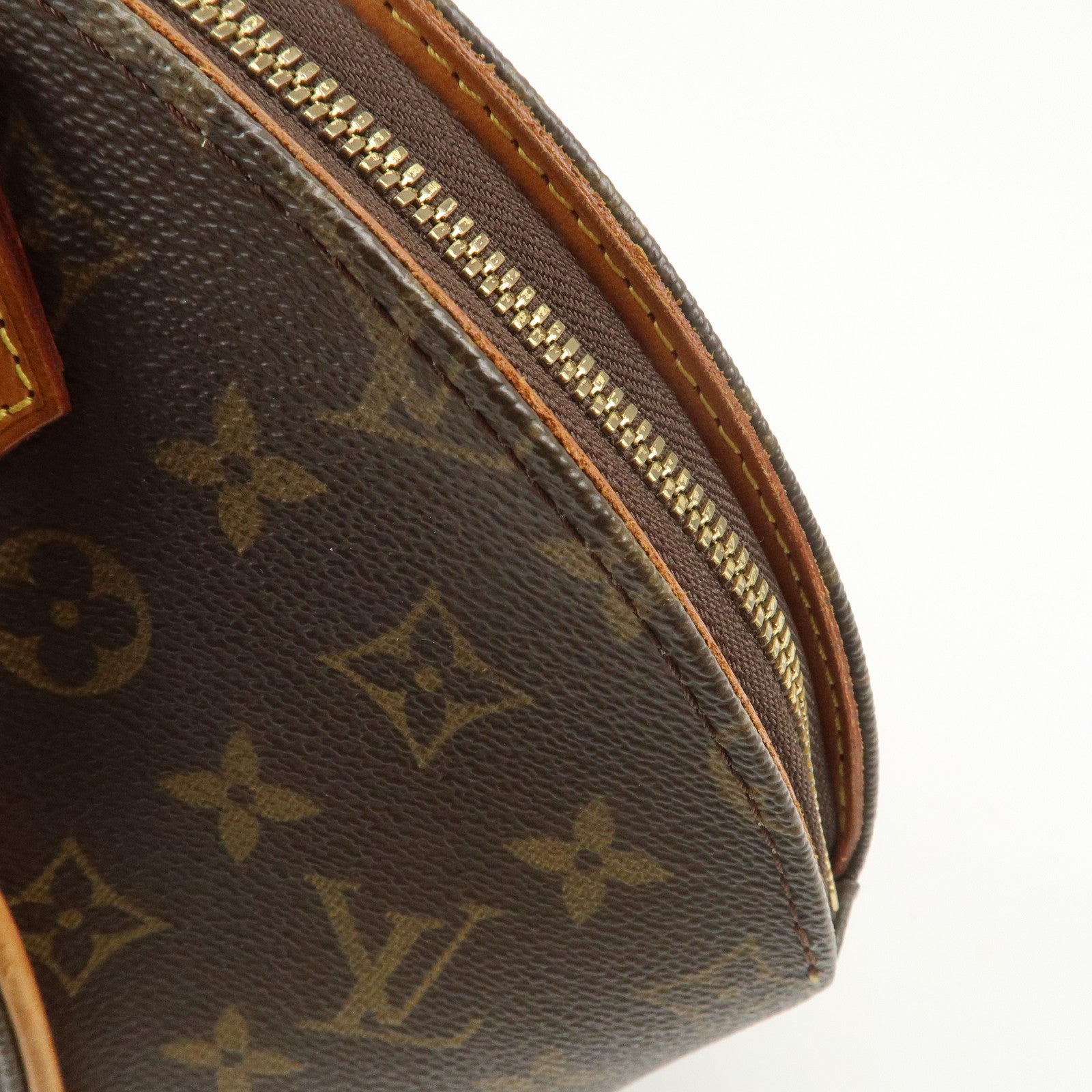 Louis Vuitton Monogram Canvas Ellipse PM Hand Bag Brown M51127