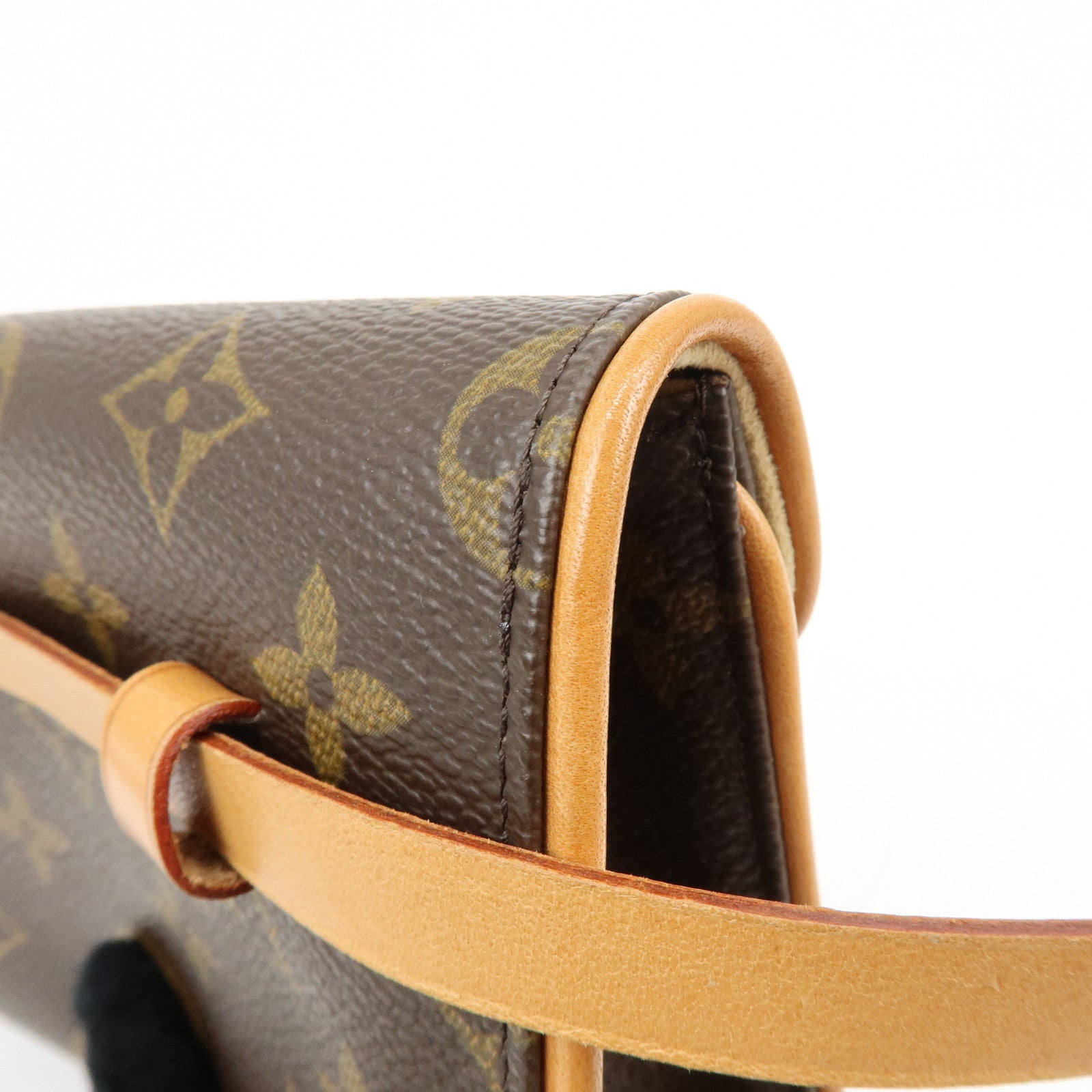 Louis Vuitton Monogram Pochette Florentine Waist Belt Bag XS M51855