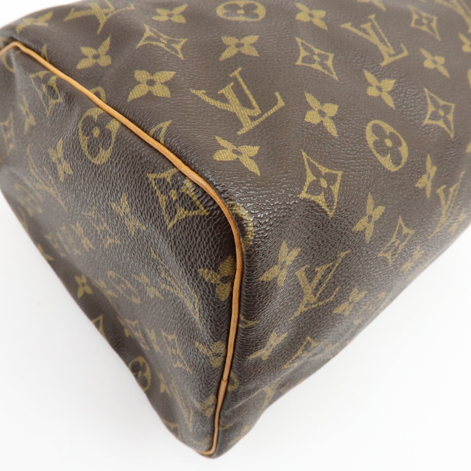 Louis Vuitton Monogram Speedy 30 Boston Bag Hand Bag Brown M41526