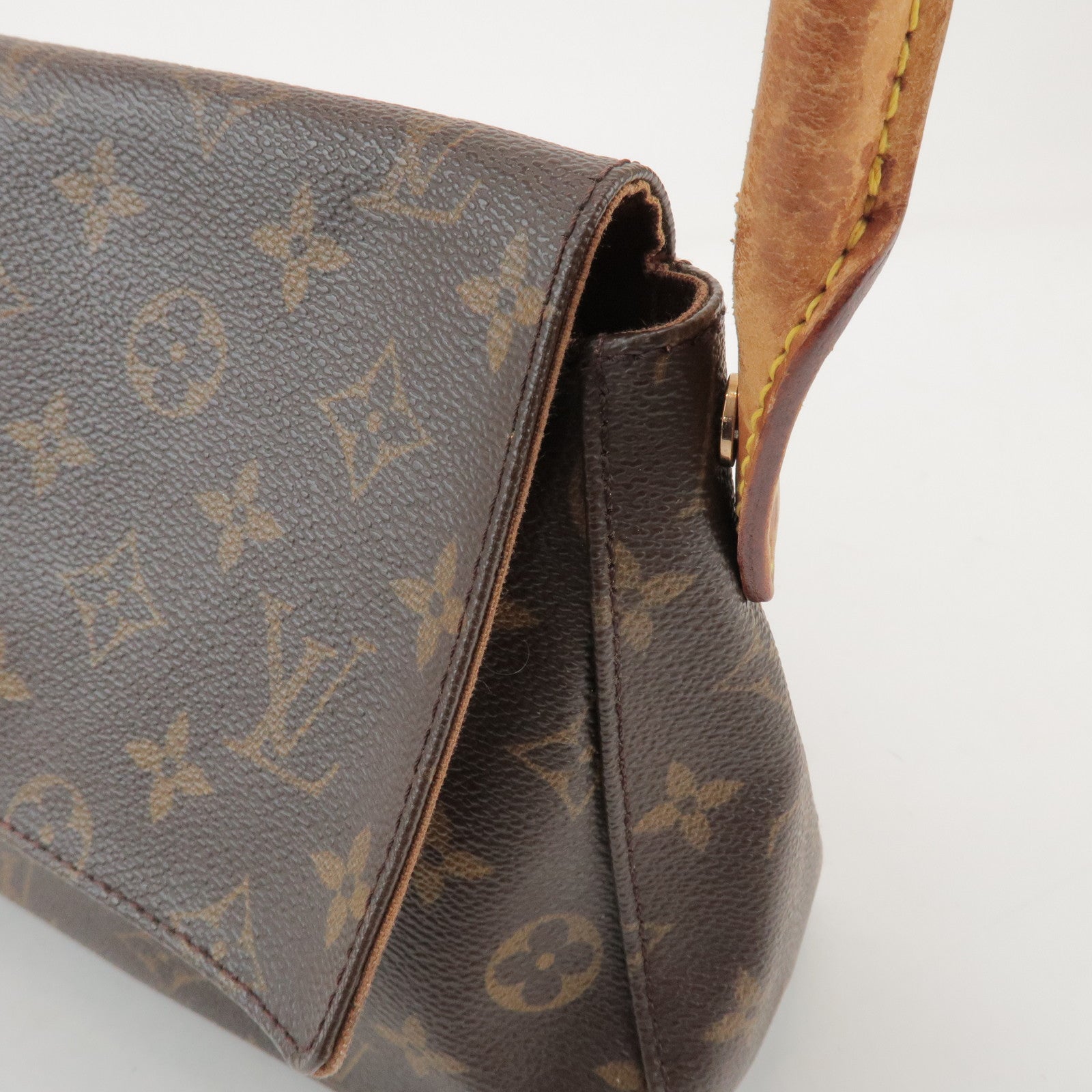 Louis Vuitton Monogram Mini Looping Shoulder Bag Brown M51147