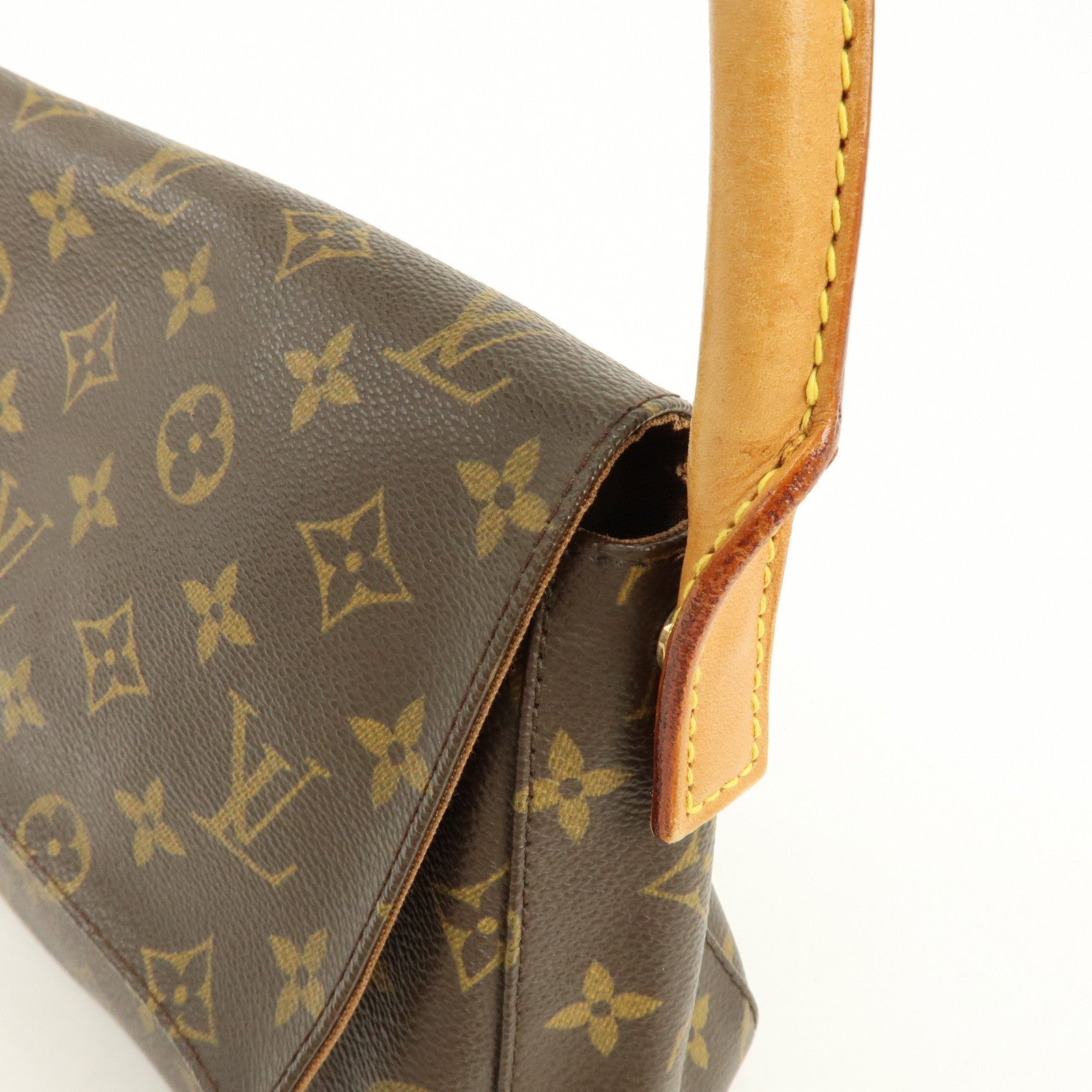 Louis Vuitton Monogram Mini Looping Shoulder Bag Brown M51147