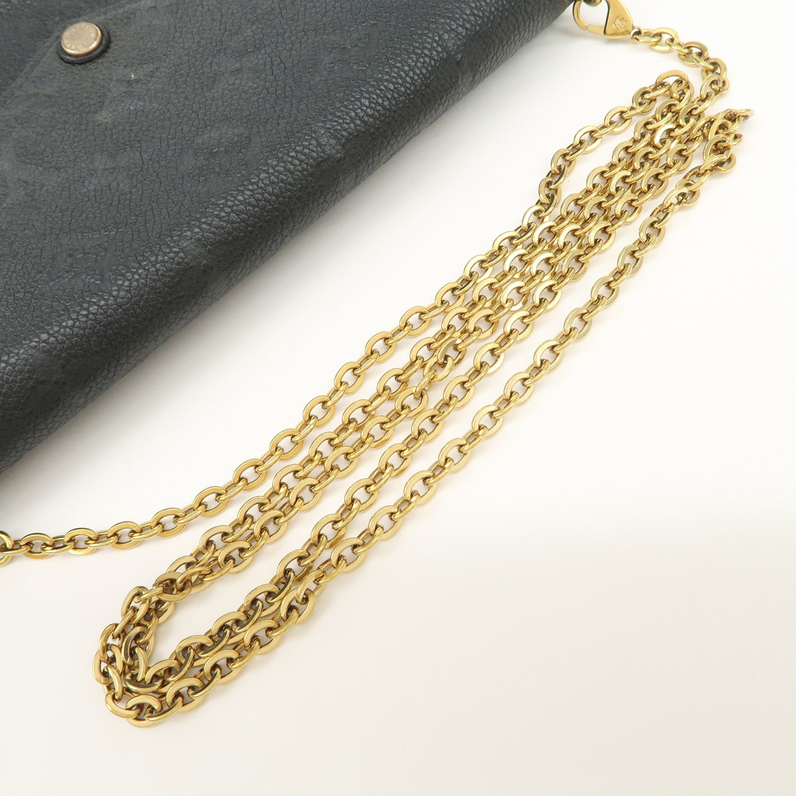 Louis Vuitton Monogram Empreinte Pochette Felicie Noir M82477